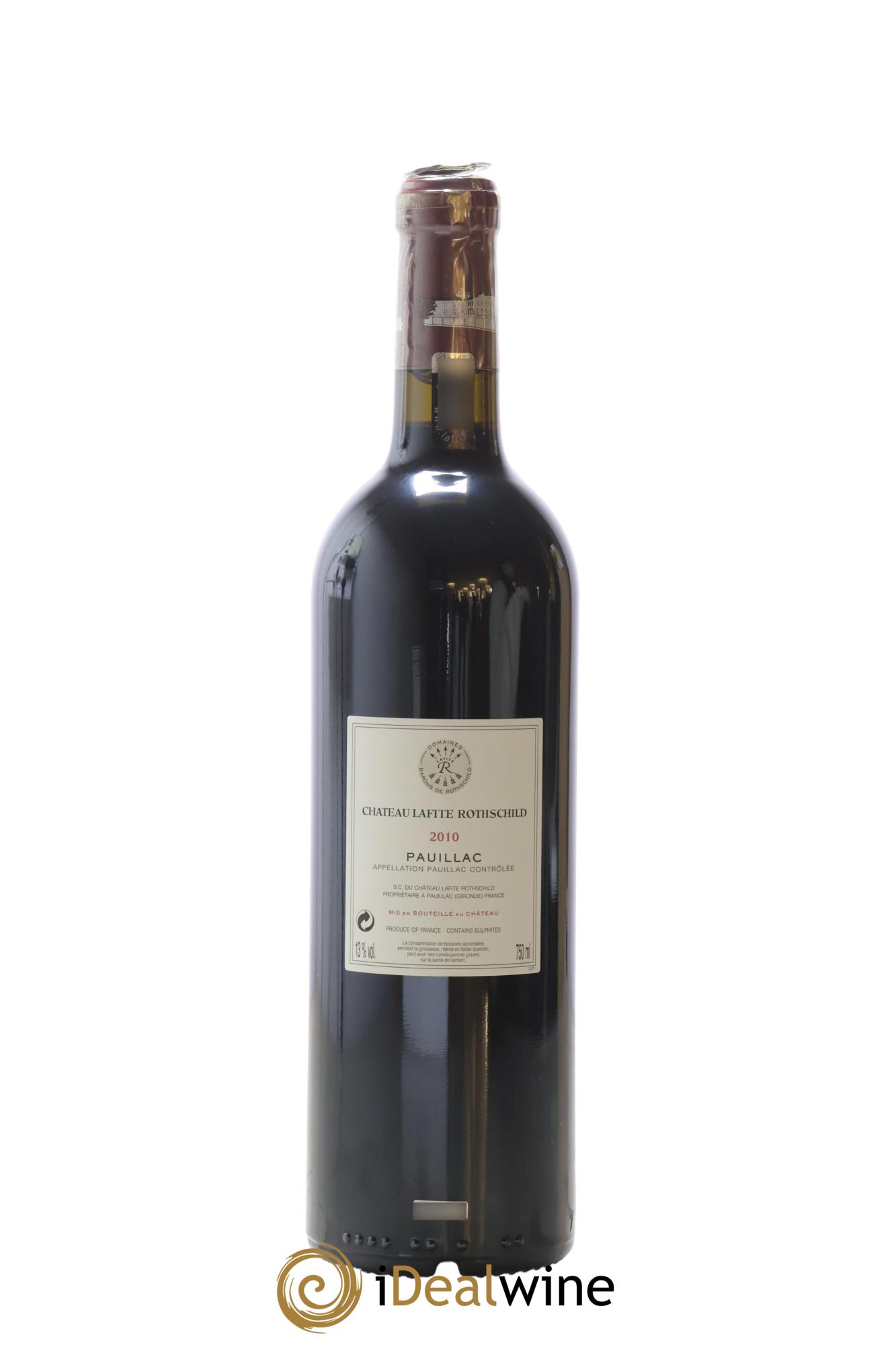 Château Lafite Rothschild 1er Grand Cru Classé 2010 - Lot of 1 bottle - 1