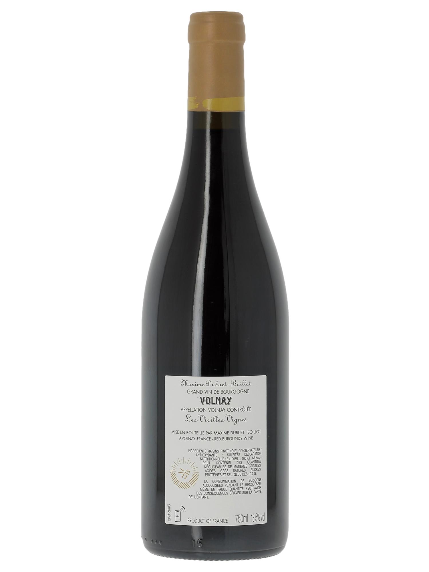 Volnay Vieilles Vignes Maxime Dubuet Boillot  2024 - Posten von 1 Flasche - 1