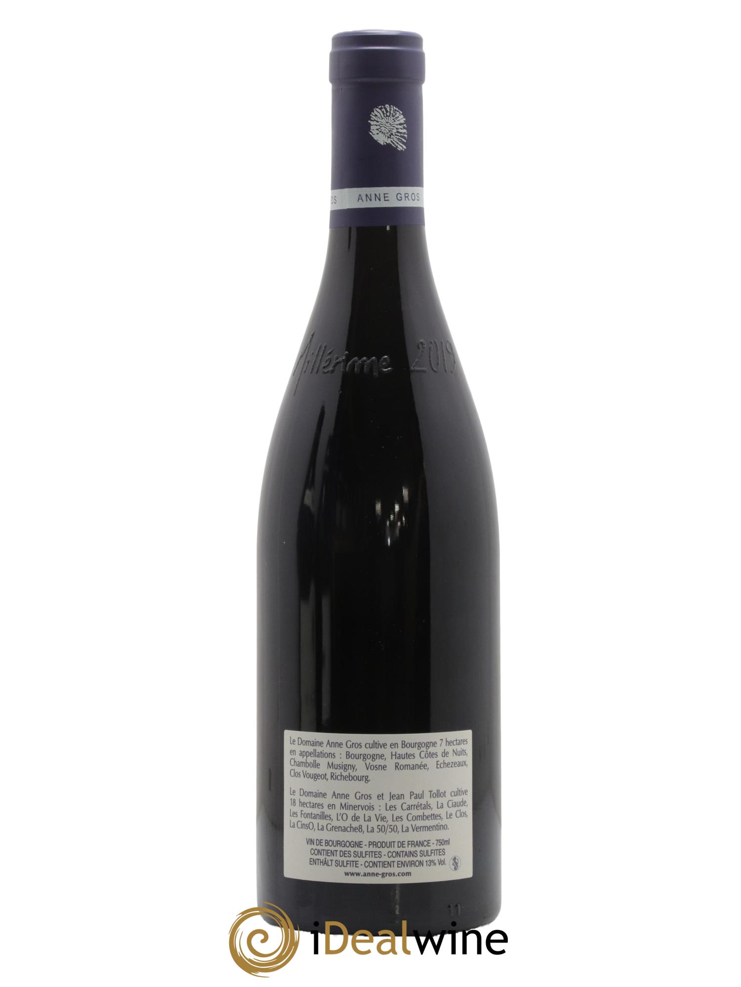 Richebourg Grand Cru Anne Gros 2019 - Posten von 1 Flasche - 1
