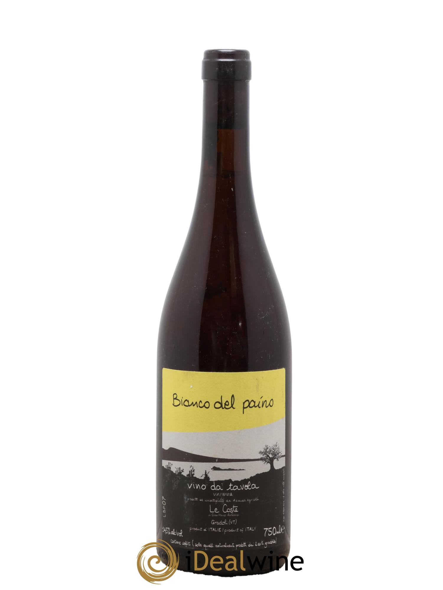 Italie Bianco Del Paino Le Coste 2007 - Lot de 1 bouteille - 0