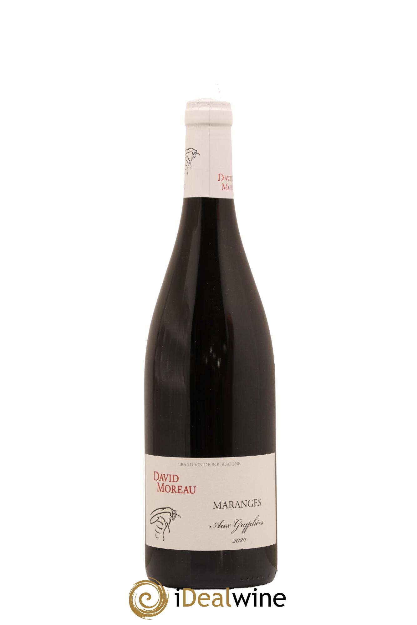 Maranges Aux Gryphees Domaine David Moreau 2020 - Lot de 1 bouteille - 0