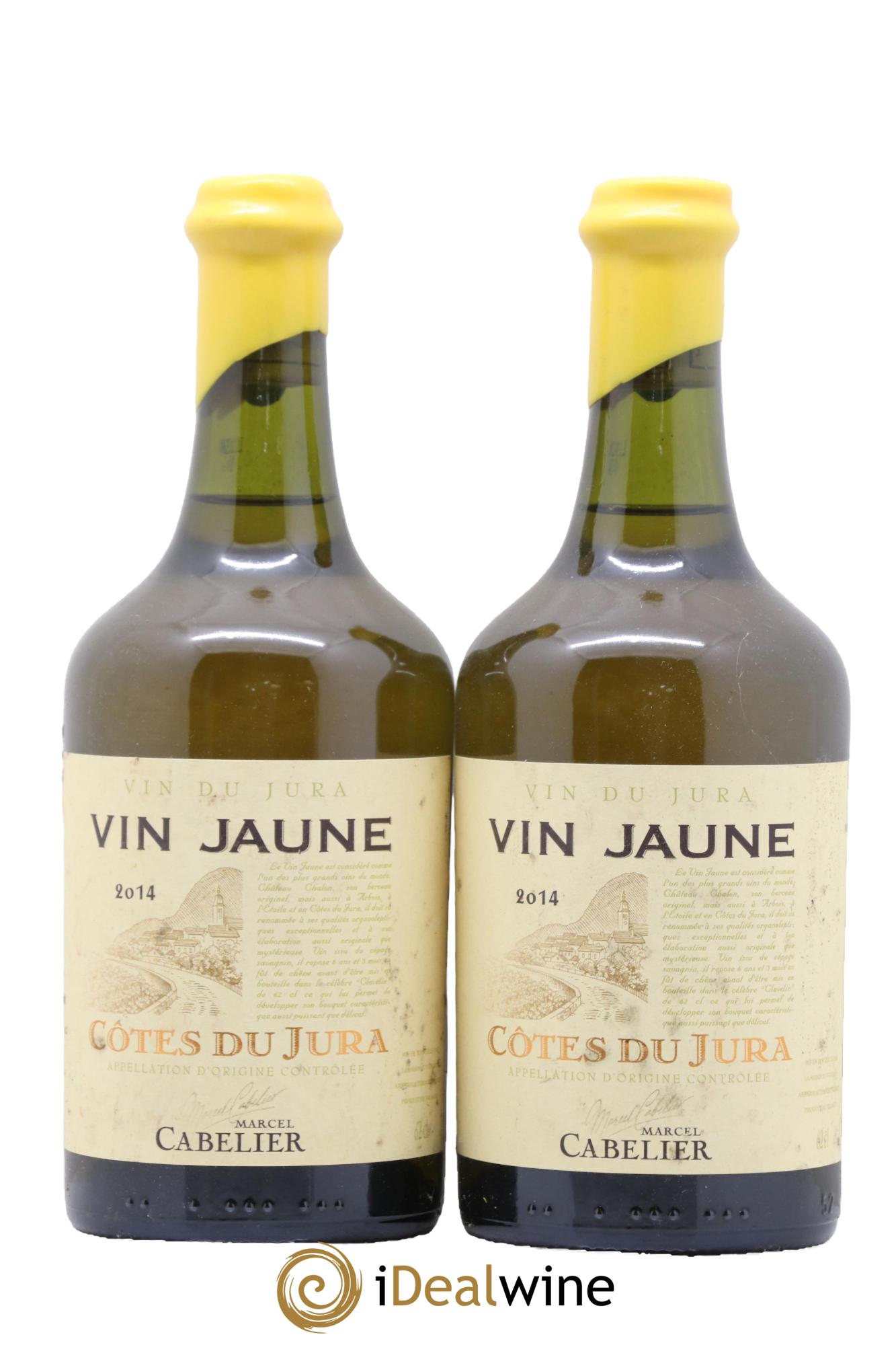 Côtes du Jura Vin Jaune Cabelier 2014 - Lot de 2 clavelins - 0