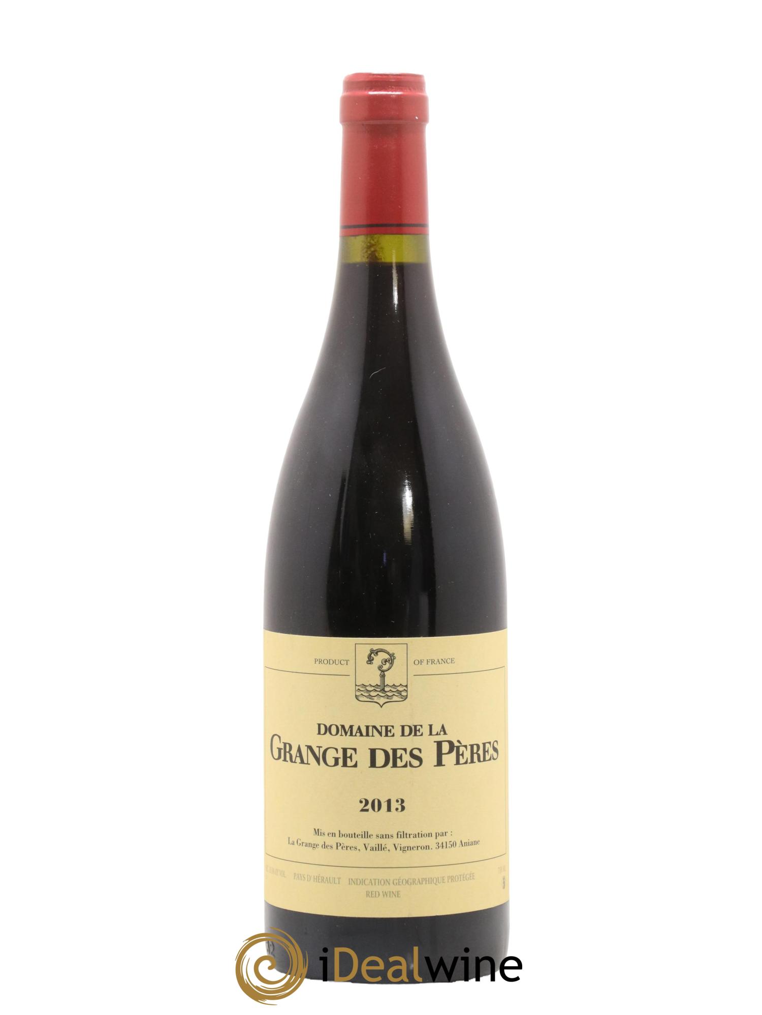 Pays d'Hérault Grange des Pères Laurent Vaillé 2013 - Lot de 1 bouteille - 0