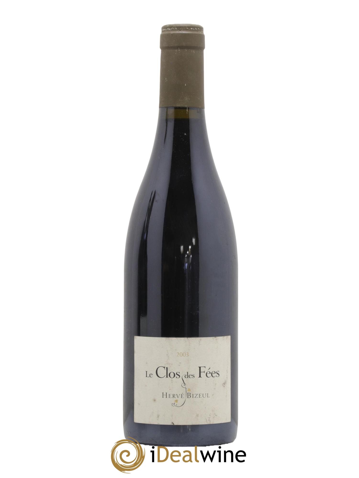 Côtes du Roussillon Villages Clos des Fées Hervé Bizeul 2003 - Lot de 1 bouteille - 0