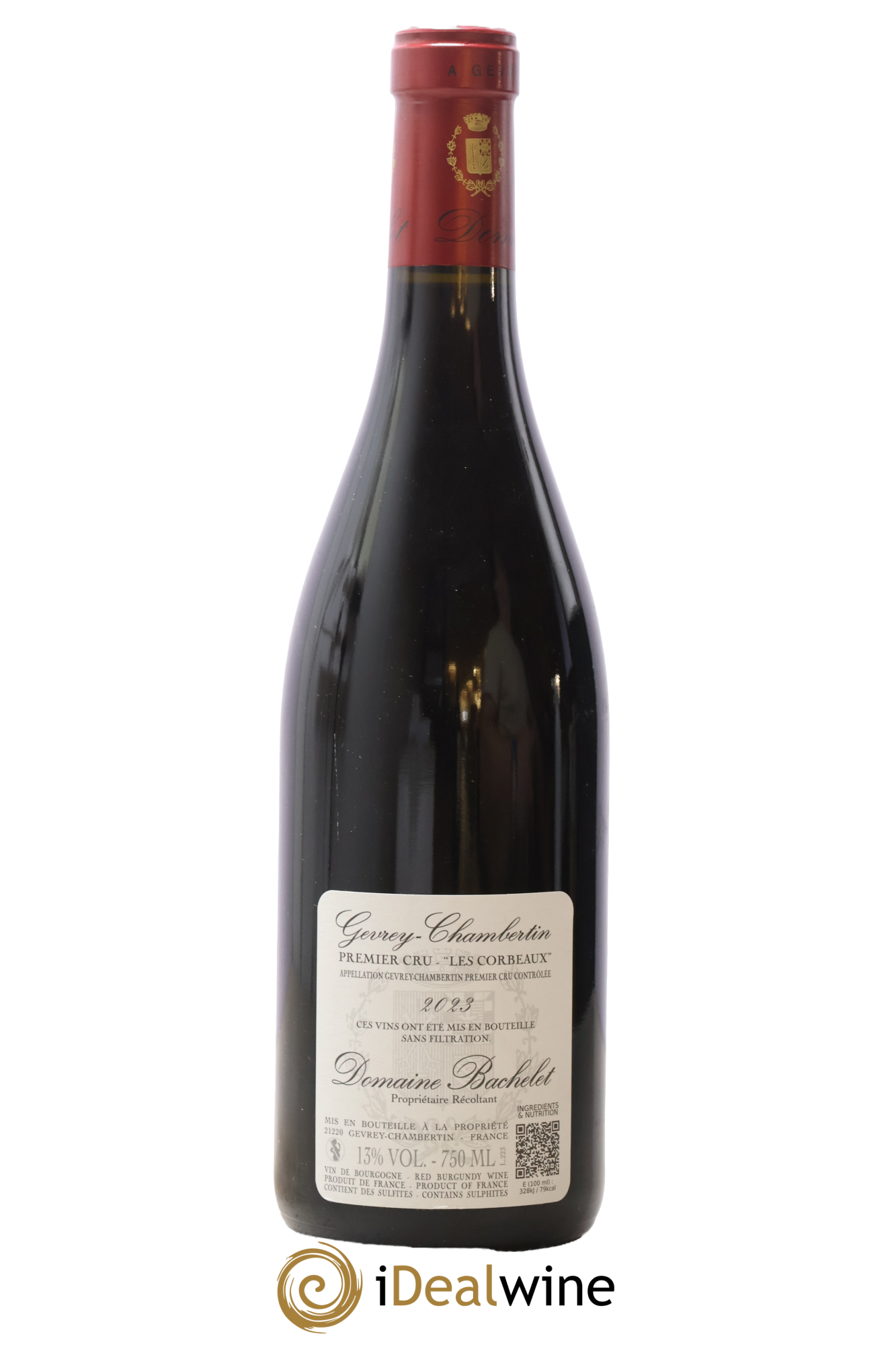 Gevrey-Chambertin 1er Cru Les Corbeaux Vieilles Vignes Denis Bachelet (Domaine) 2023 - Lot of 1 bottle - 1