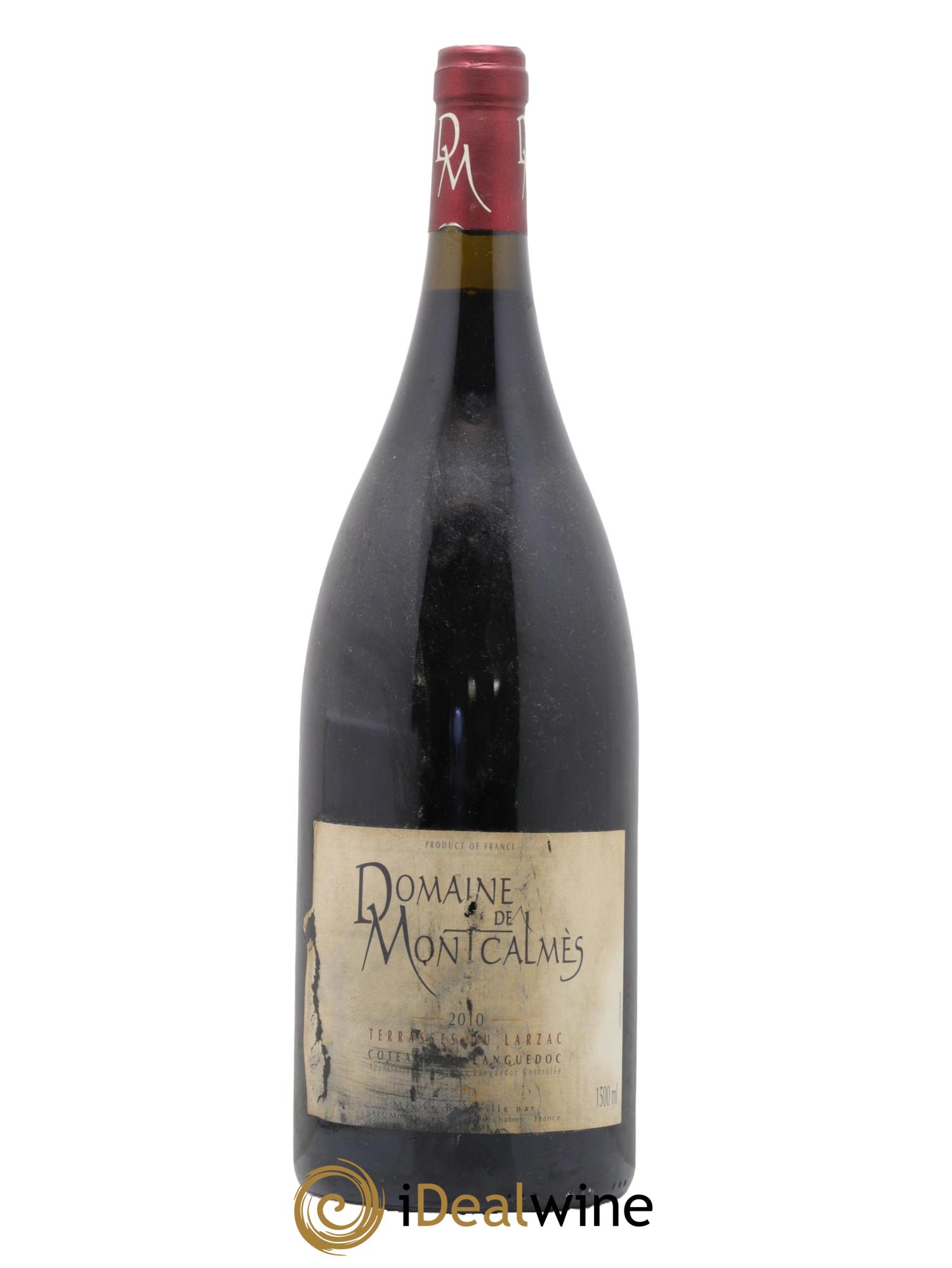 Terrasses du Larzac Domaine de Montcalmès Frédéric Pourtalié 2010 - Lot de 1 magnum - 0