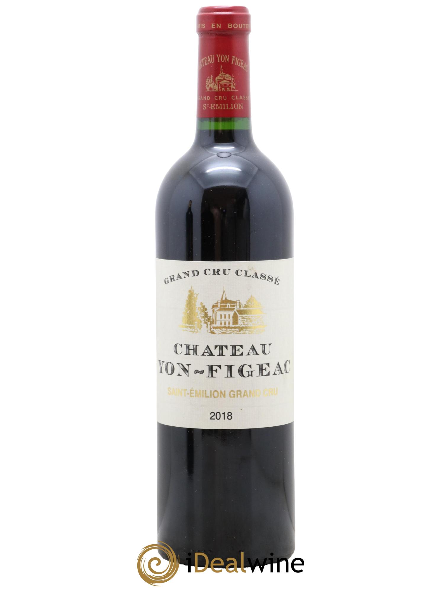Château Yon Figeac Grand Cru Classé 2018 - Lot de 1 bouteille - 0
