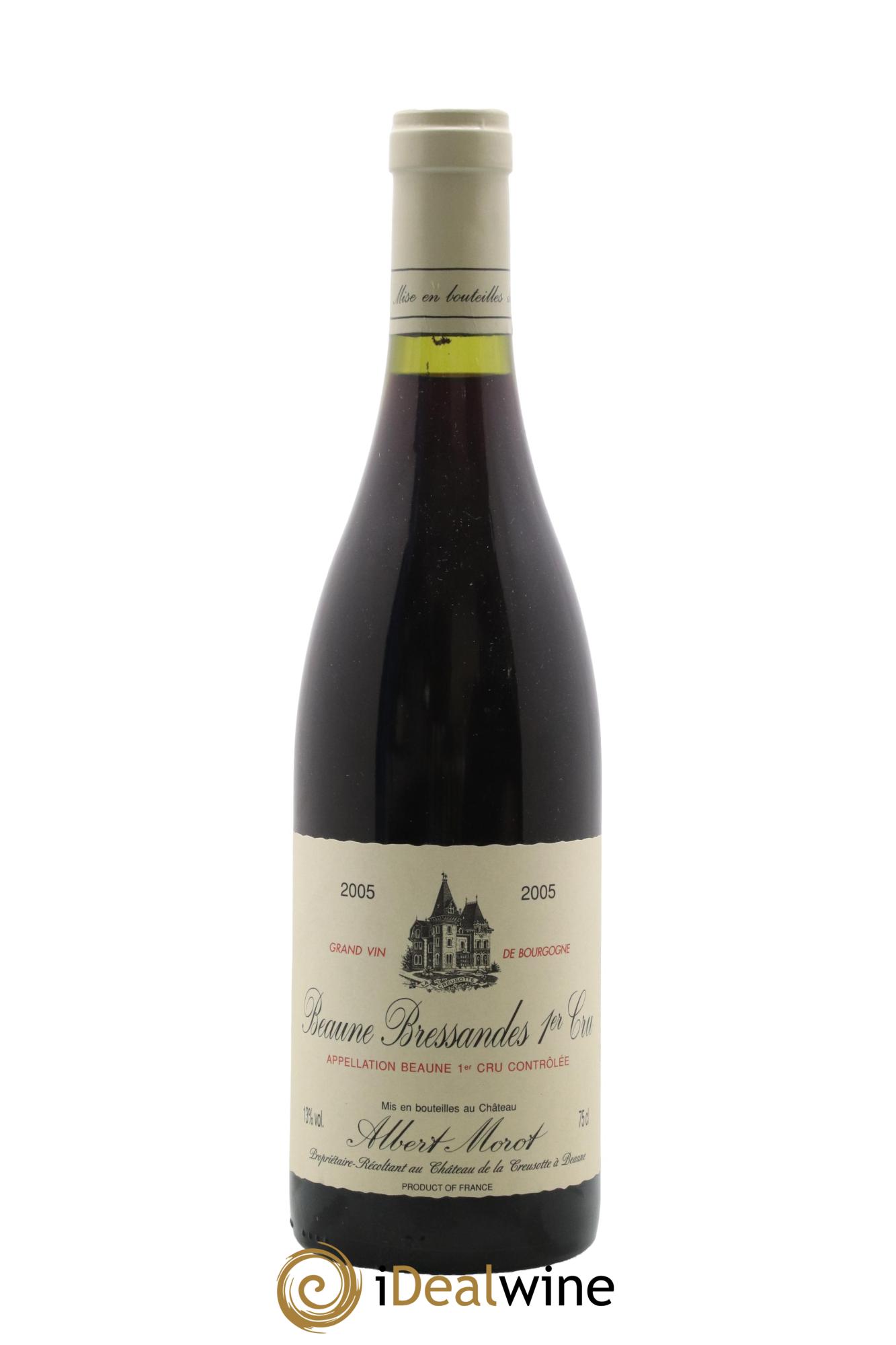 Beaune 1er Cru Bressandes Albert Morot 2005 - Lot de 1 bouteille - 0