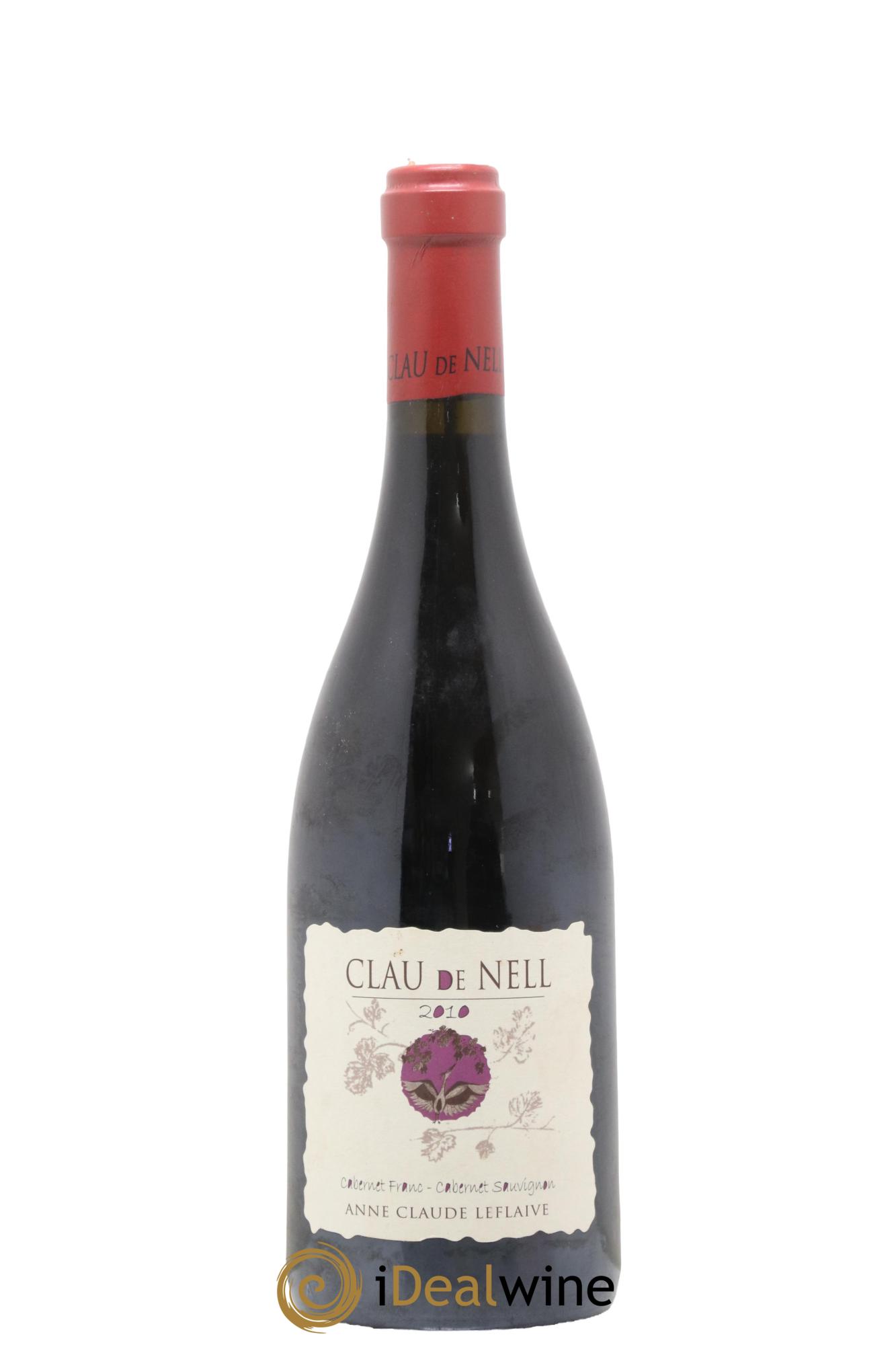 Anjou Cabernet sauvignon Clau de Nell 2010 - Lot de 1 bouteille - 0