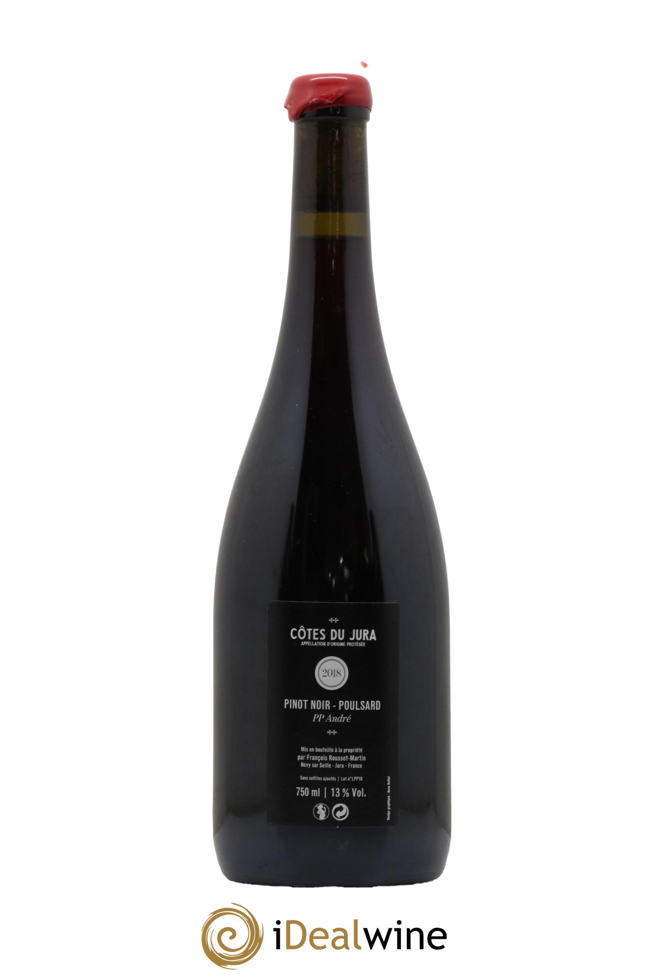Côtes du Jura PP André François Rousset-Martin 2018 - Posten von 1 Flasche - 1