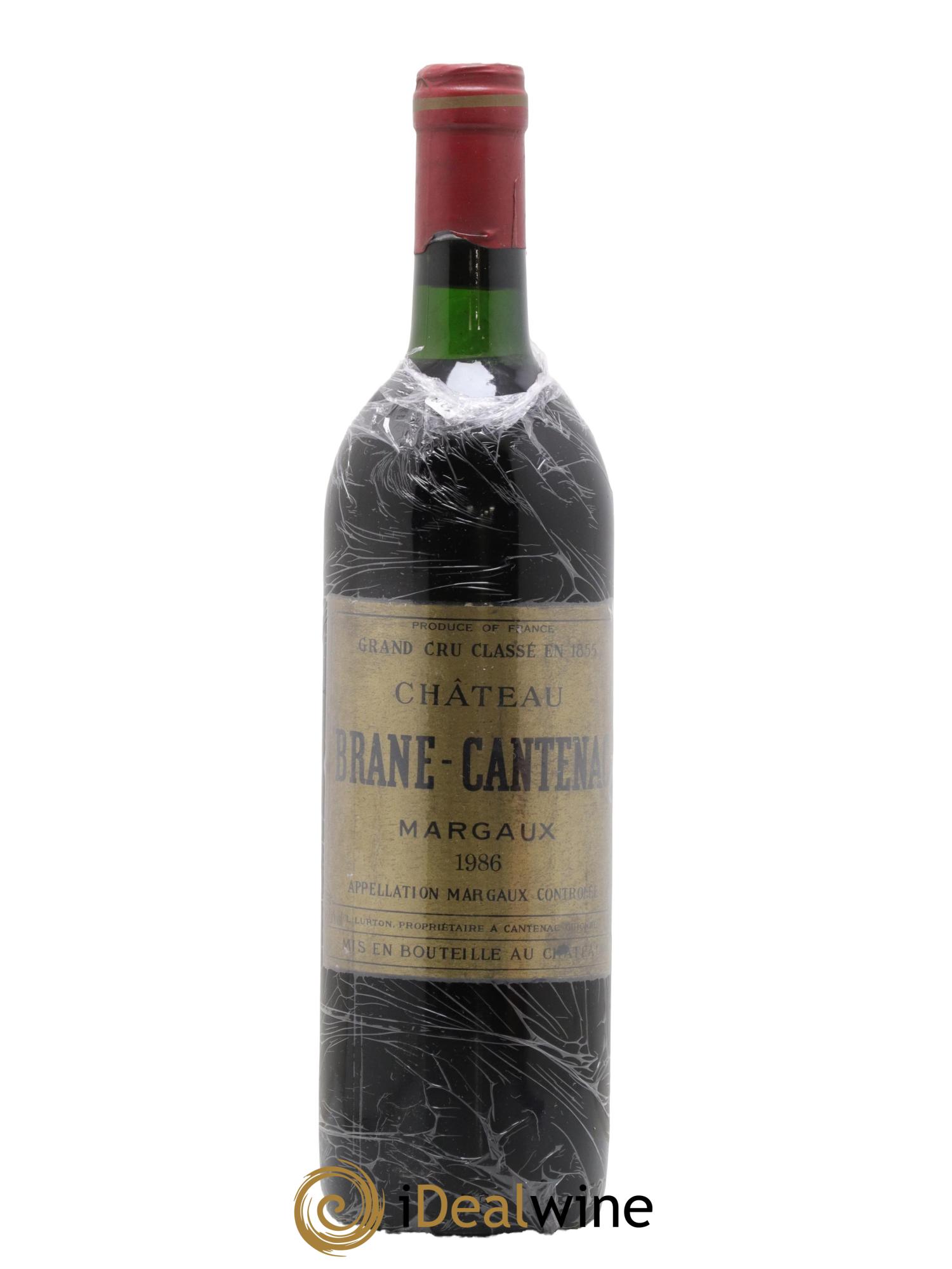 Château Brane Cantenac 2ème Grand Cru Classé 1986 - Lotto di 1 bottiglia - 0