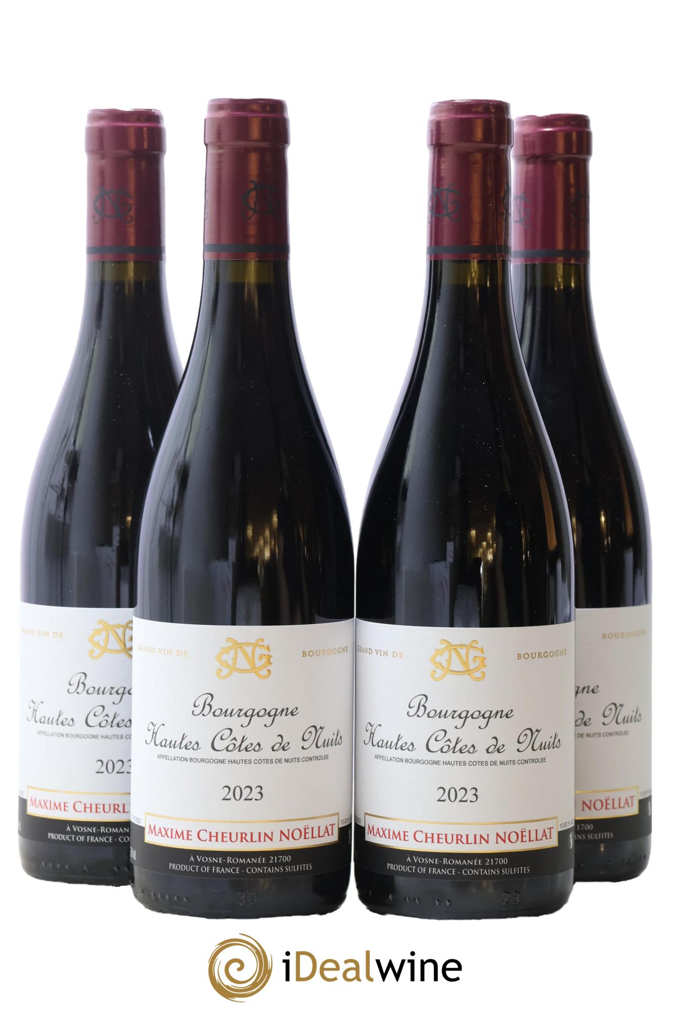 Hautes-Côtes de Nuits Maxime Cheurlin Noëllat 2023 - Lot de 4 bouteilles - 0