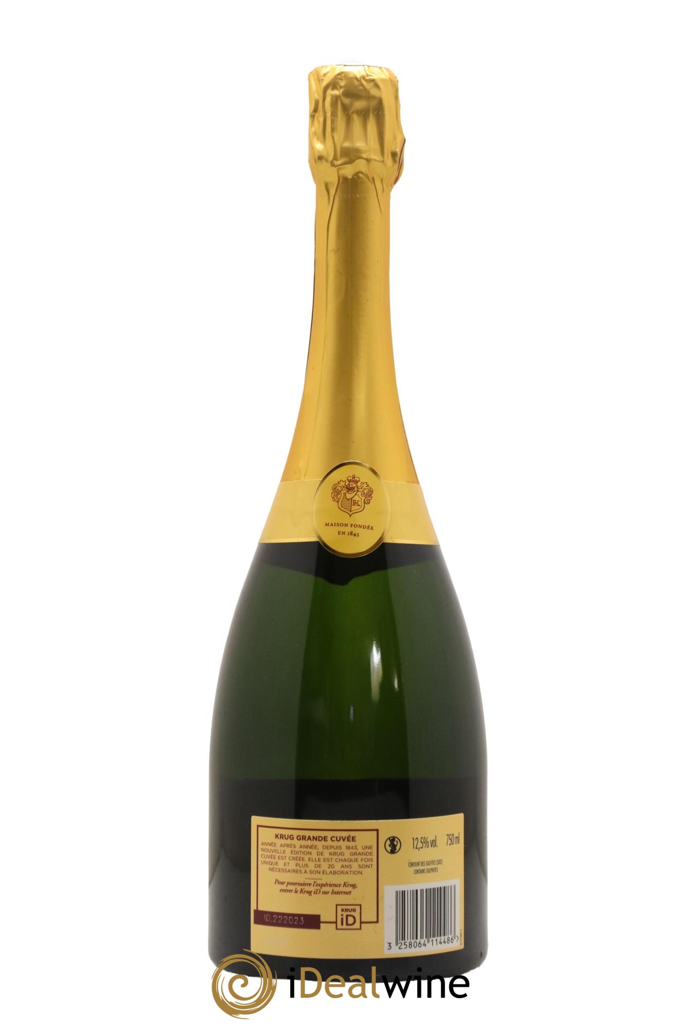 Grande Cuvée Brut - 171ème édition Krug - Lot de 1 bouteille - 2