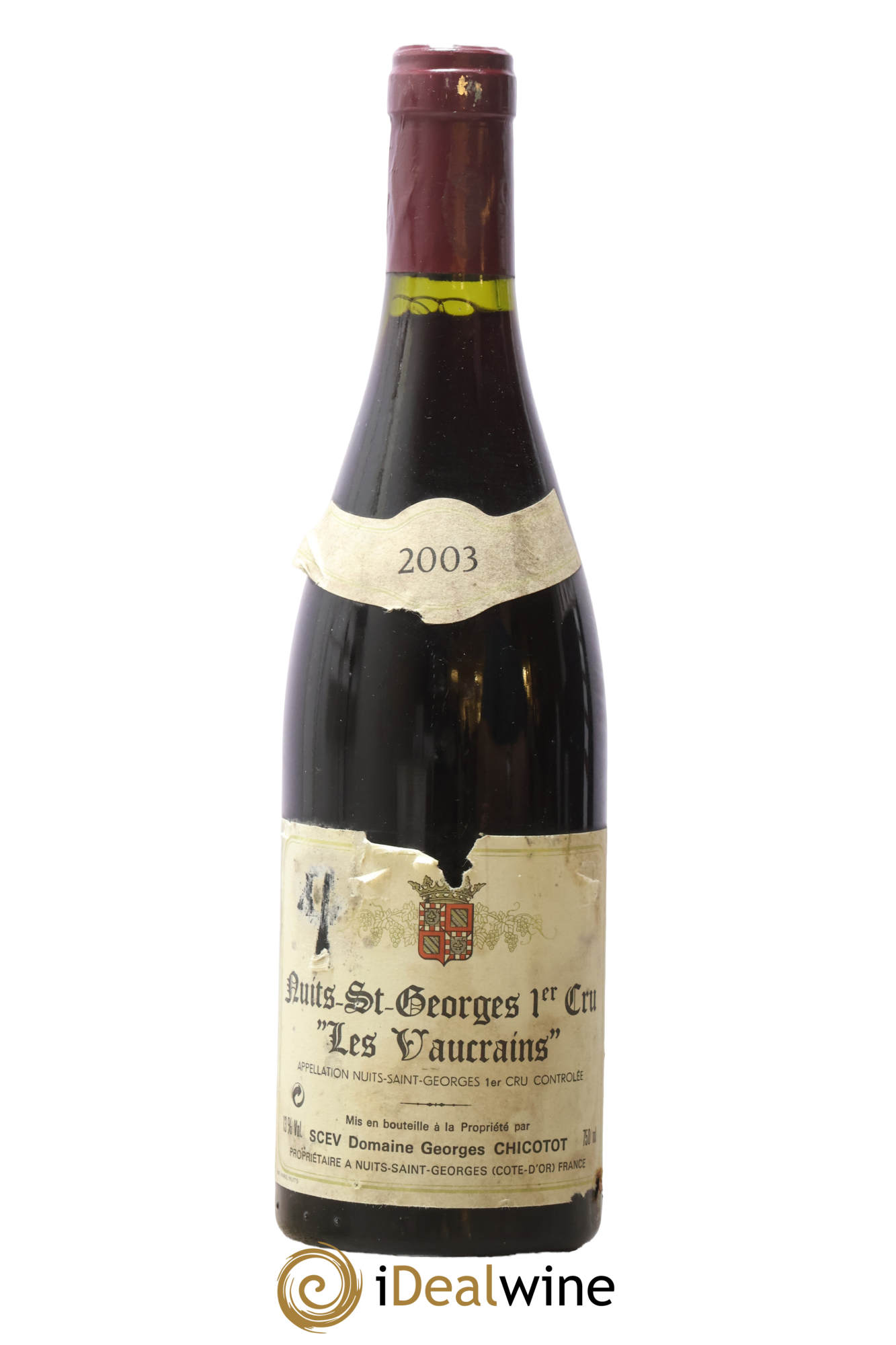 Nuits-Saint-Georges 1er Cru Les Vaucrains Chicotot 2003 - Posten von 1 Flasche - 0