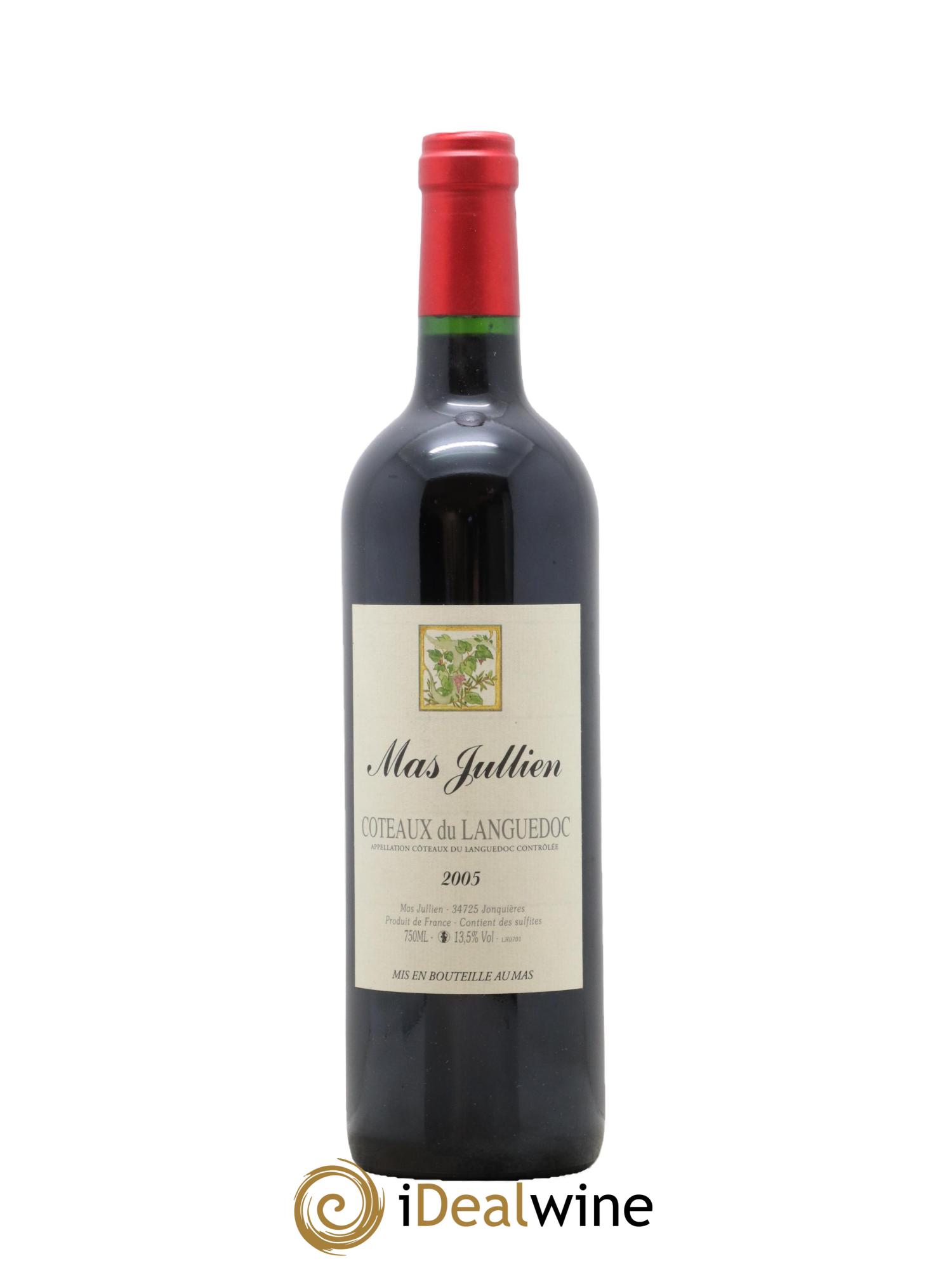 Terrasses du Larzac Mas Jullien Olivier Jullien 2005 - Posten von 1 Flasche - 0