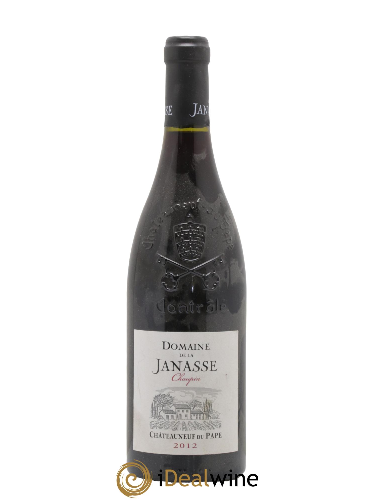 Châteauneuf-du-Pape Cuvée Chaupin La Janasse (Domaine de) 2012 - Lot de 1 bouteille - 0