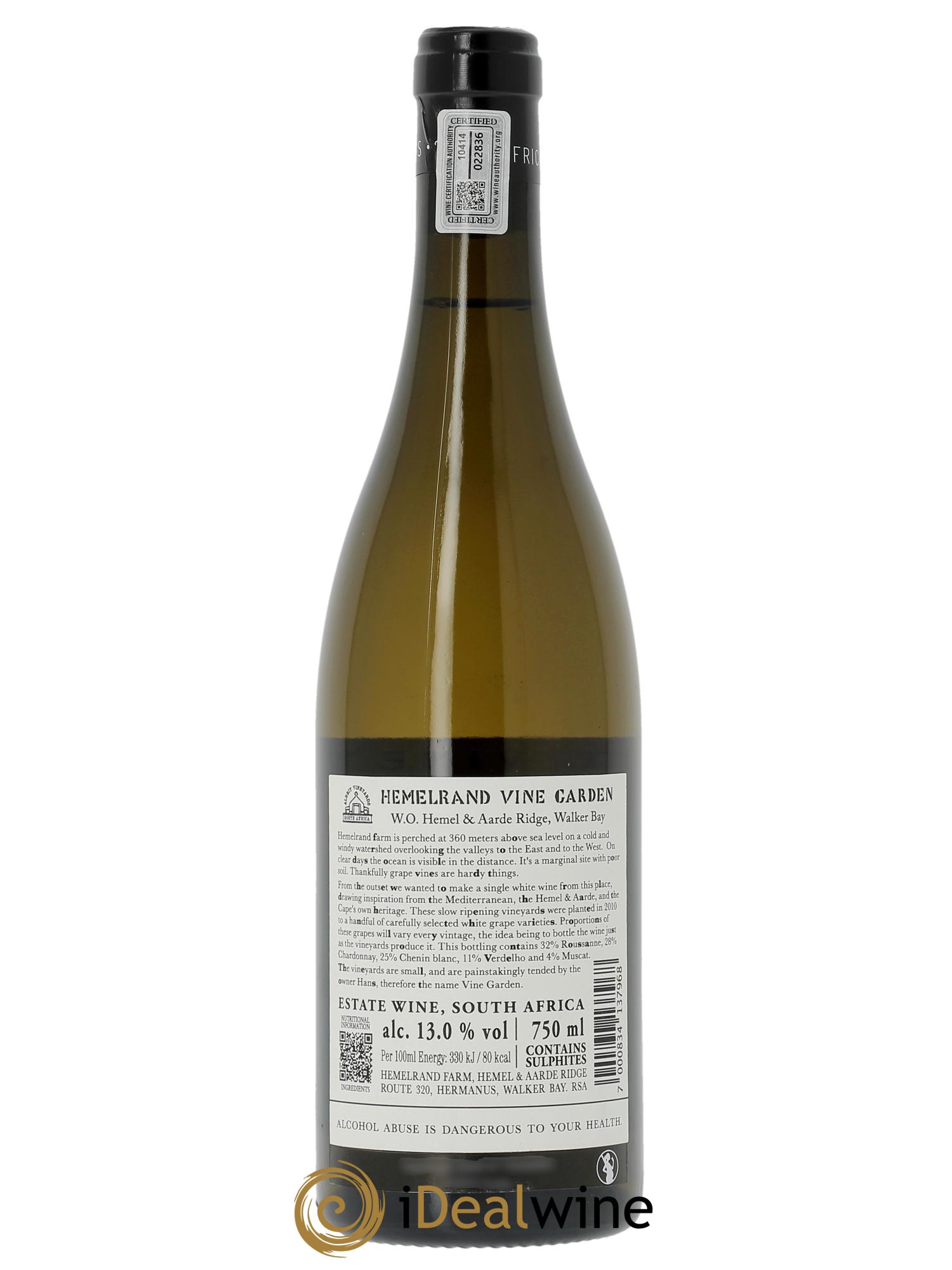 Hemel en Haarde Alheit Vineyards Hemelrand Vine Garden 2024 - Lot of 1 bottle - 1