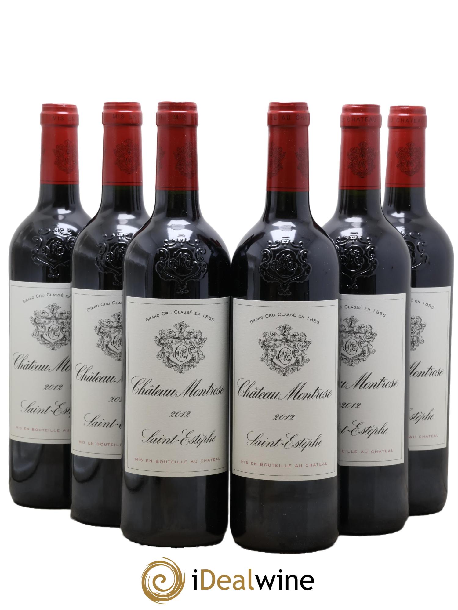 Château Montrose 2ème Grand Cru Classé 2012 - Lot de 6 bouteilles - 0