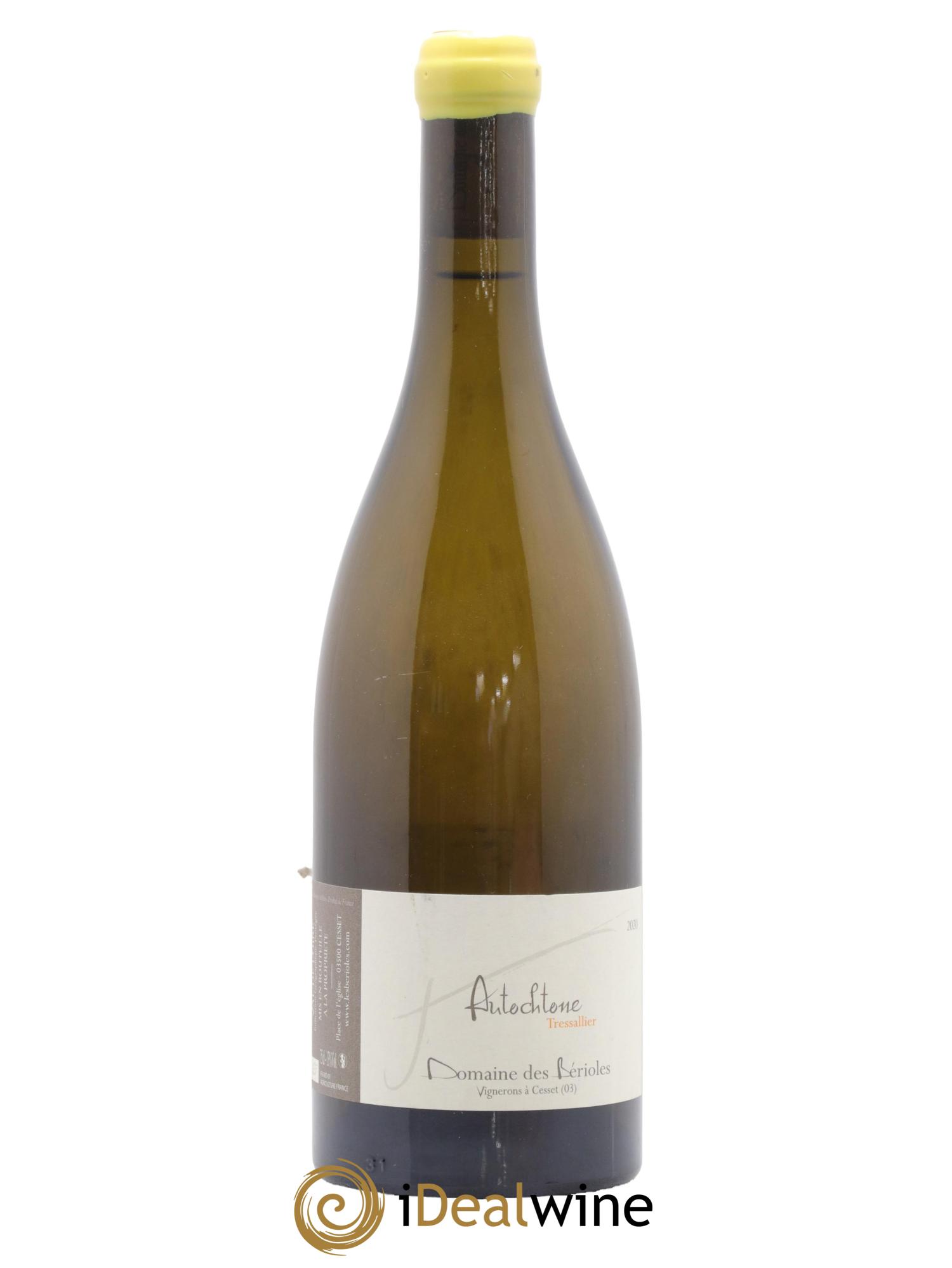 Val de Loire Autochtone Tresallier Domaine des Berioles 2020 - Lot de 1 bouteille - 0