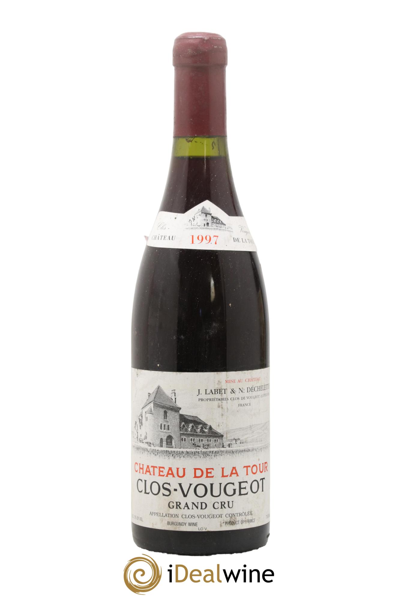 Clos de Vougeot Grand Cru Château de La Tour 1997 - Posten von 1 Flasche - 0