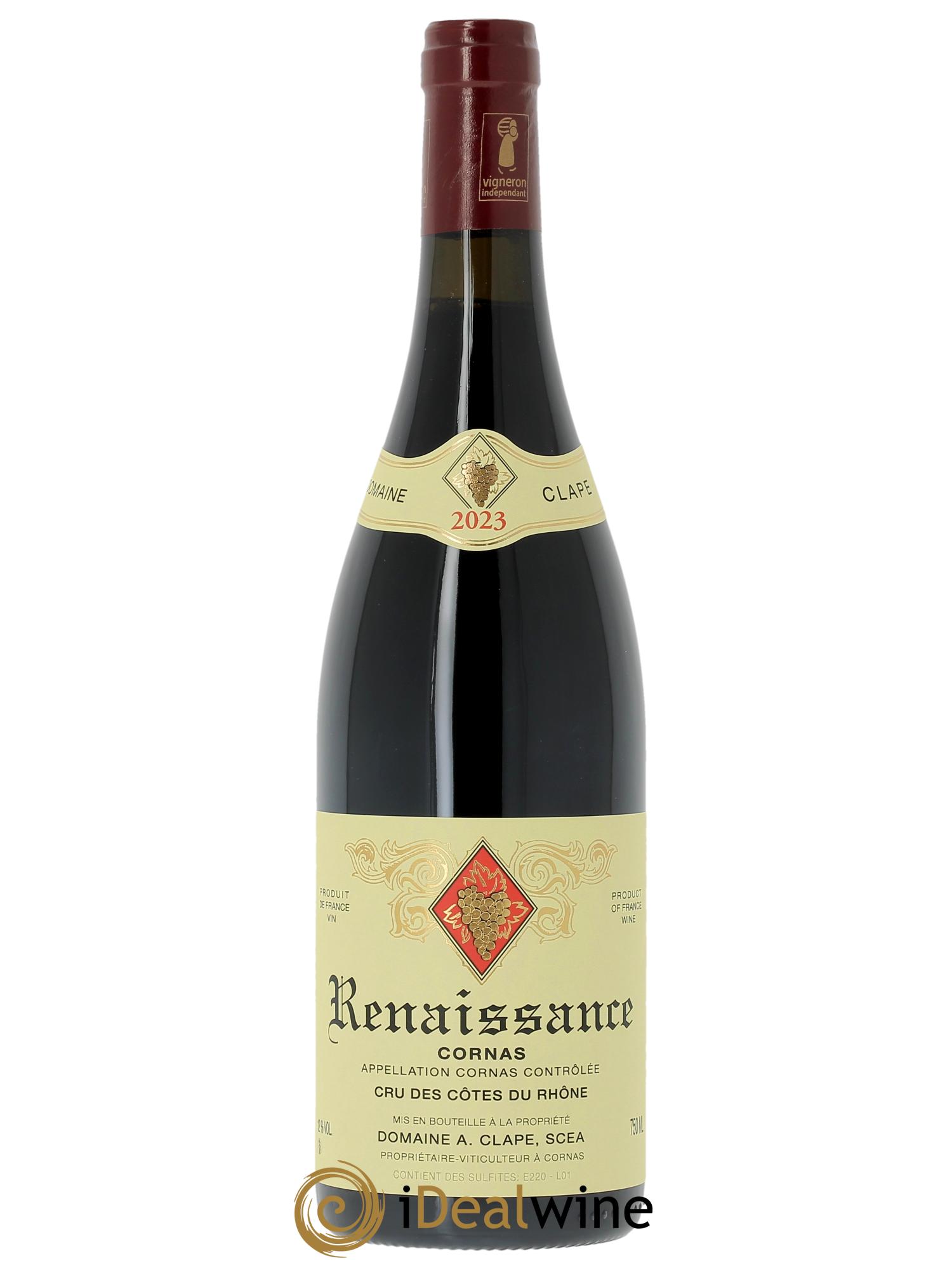 Cornas Renaissance Auguste Clape 2023 - Posten von 1 Flasche - 0