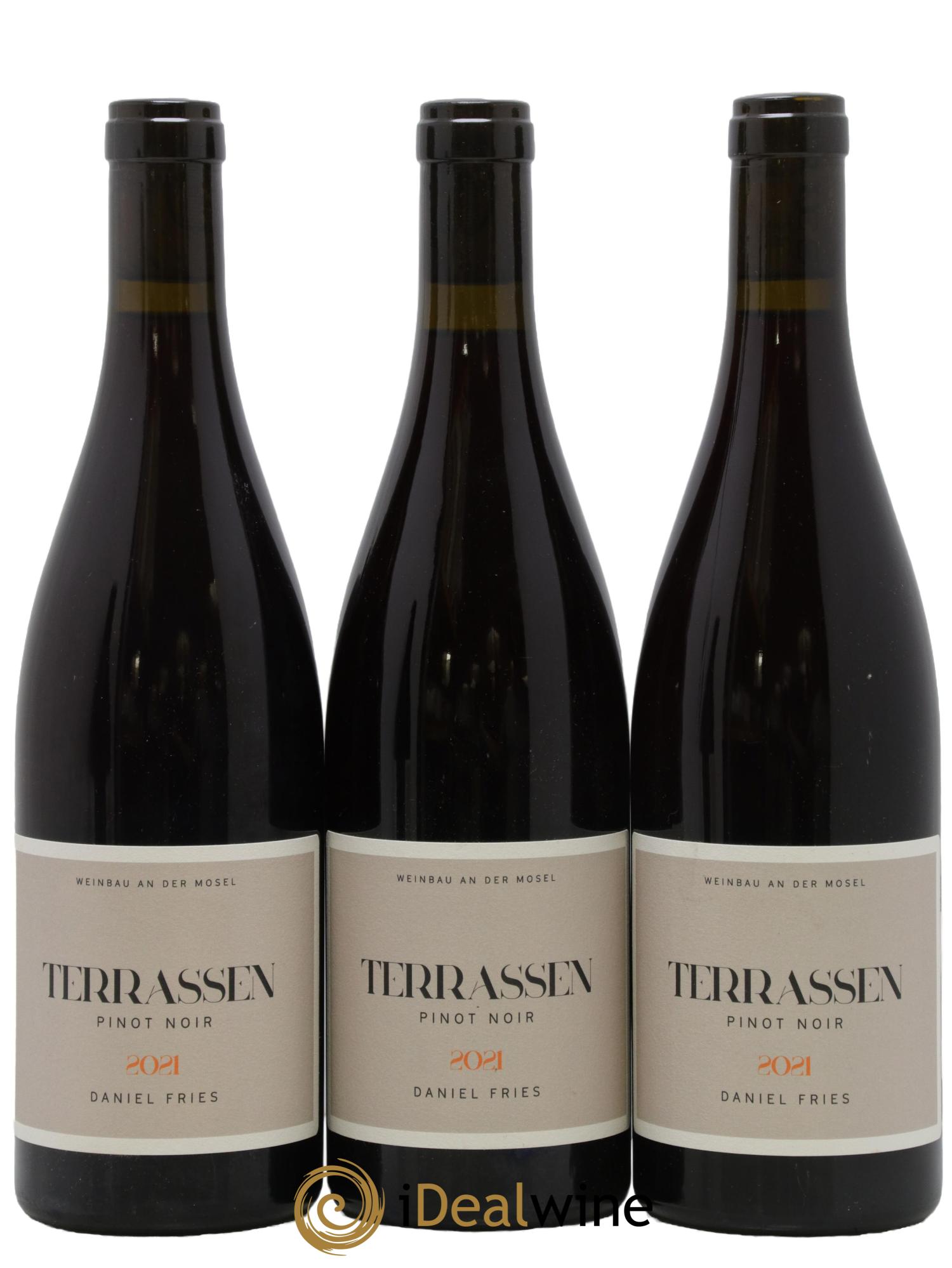 Allemagne Pinot Noir Terrassen Daniel Fries 2021 - Posten von 3 Flaschen - 0