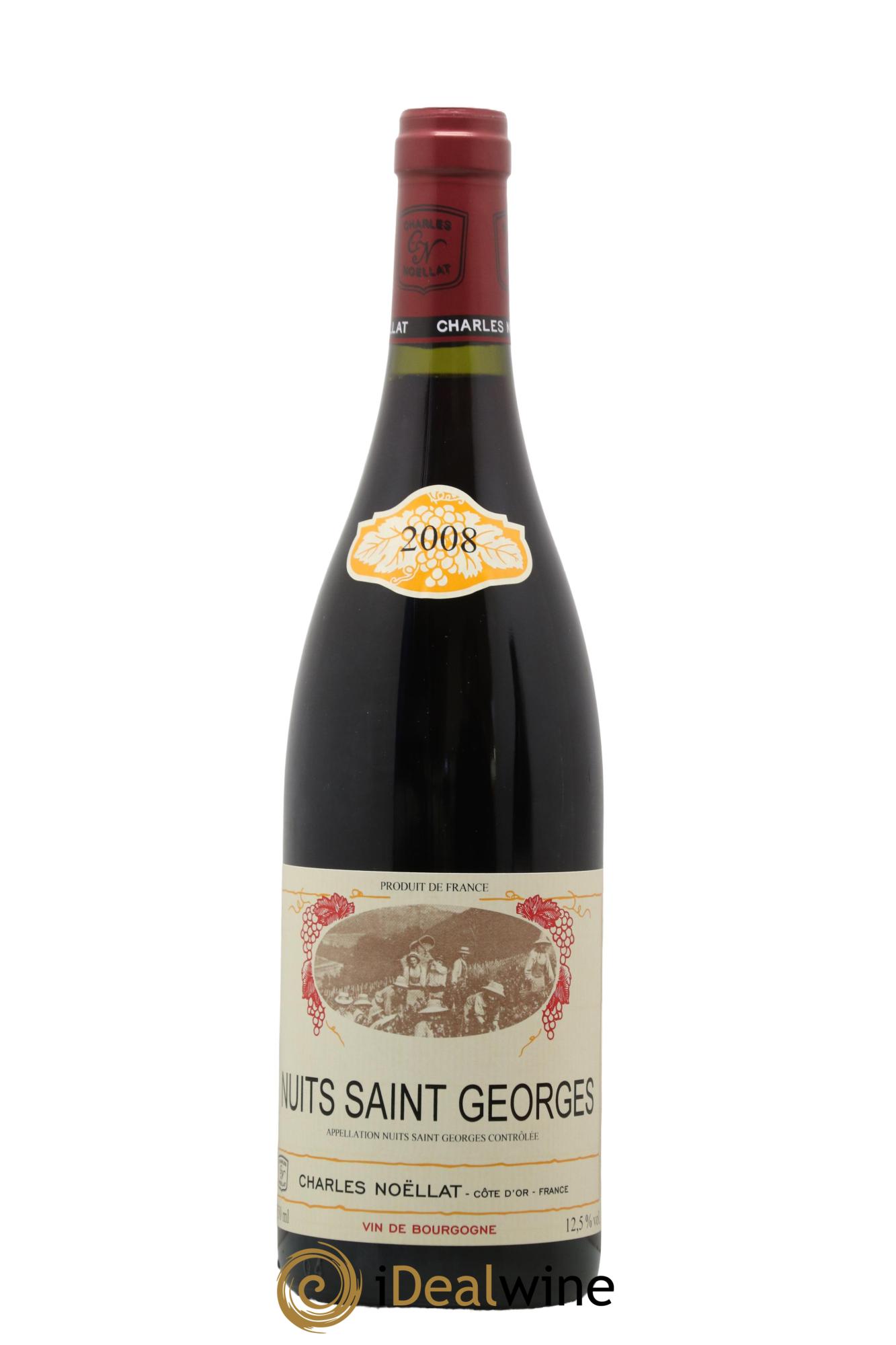Nuits-Saint-Georges Charles Noëllat 2008 - Lot de 1 bouteille - 0