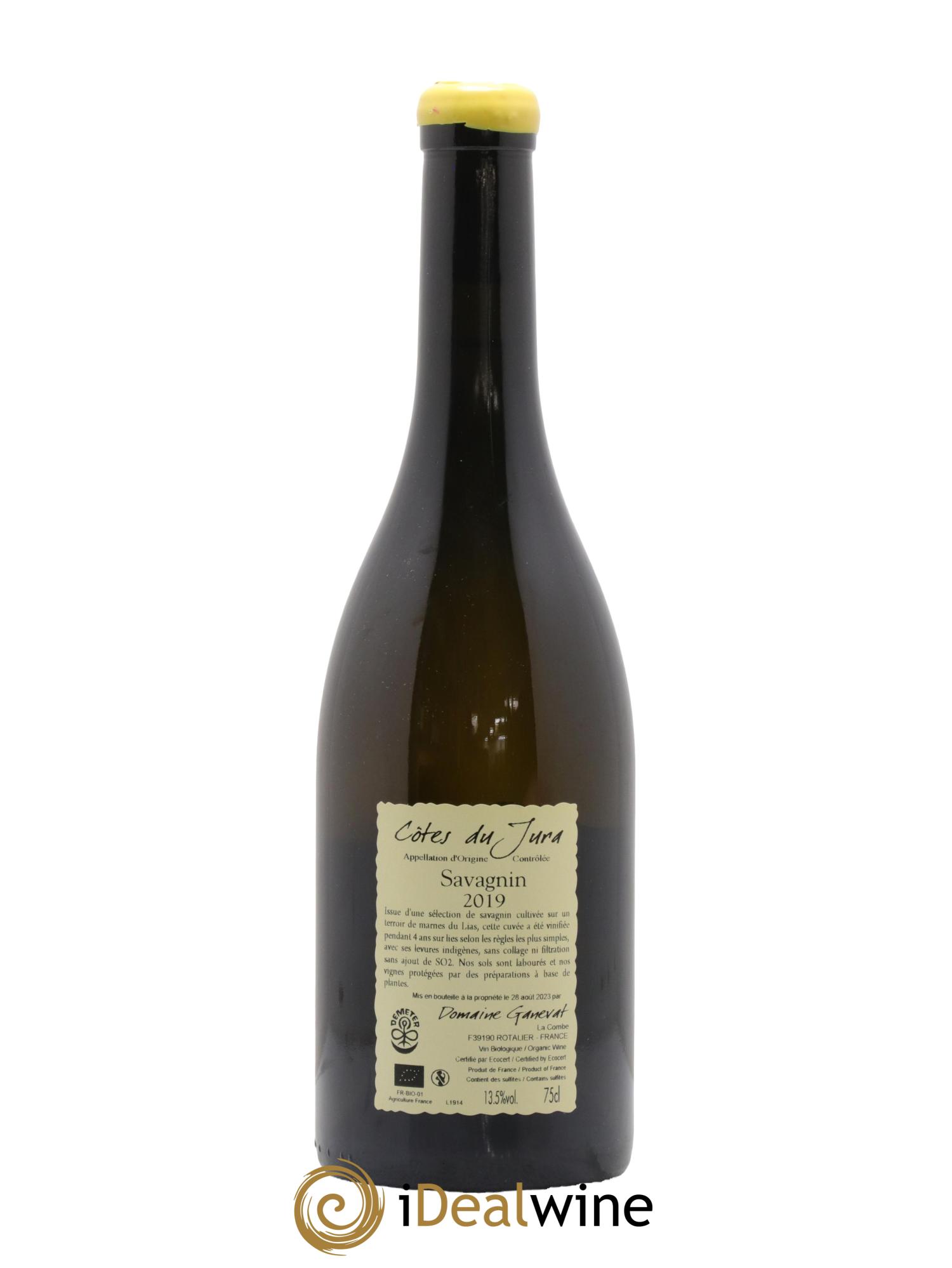 Côtes du Jura Sous la Roche Jean-François Ganevat (Domaine) 2019 - Lot de 1 bouteille - 1