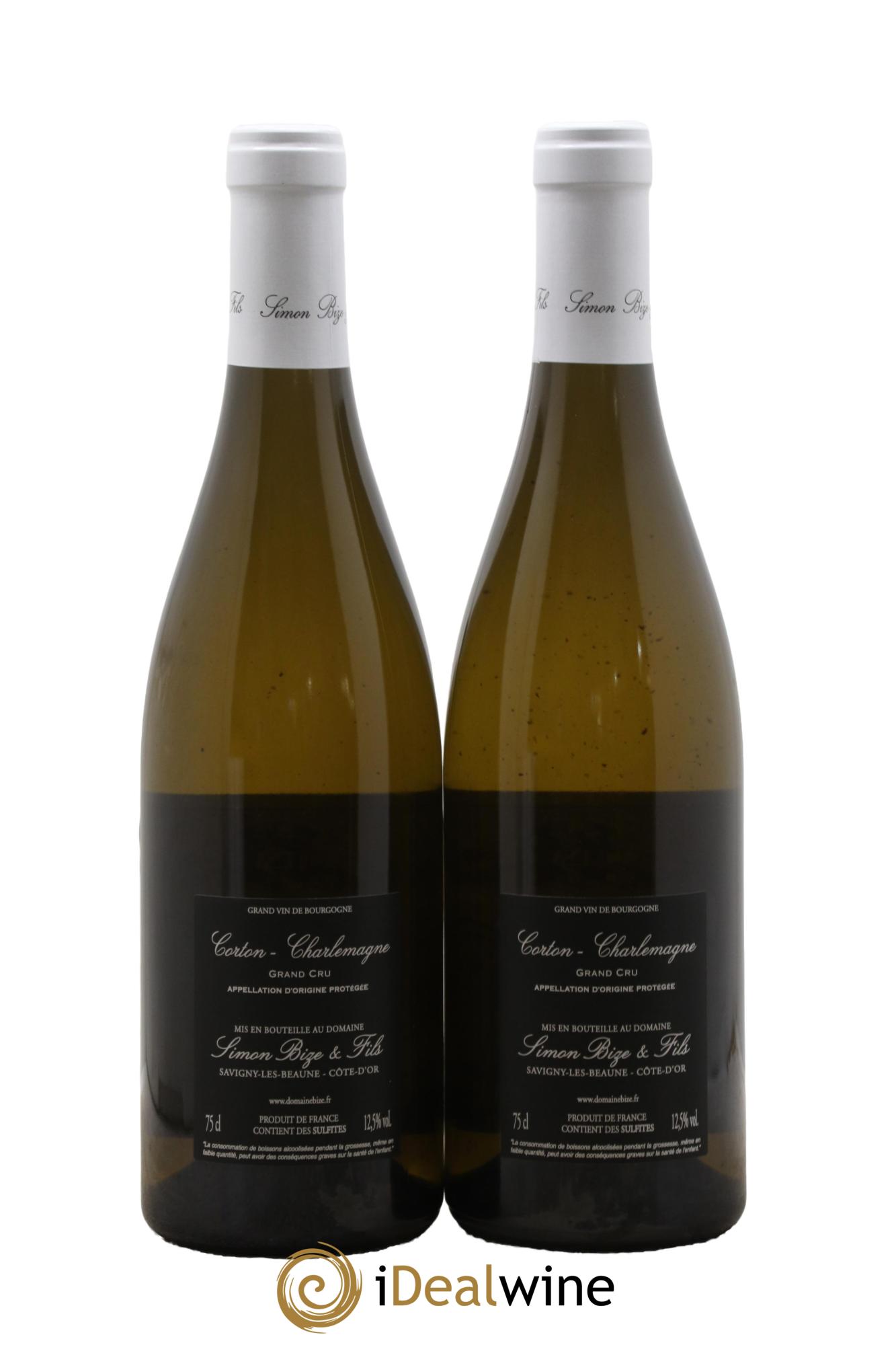 Corton-Charlemagne Grand Cru Simon Bize & Fils 2021 - Posten von 2 Flaschen - 1