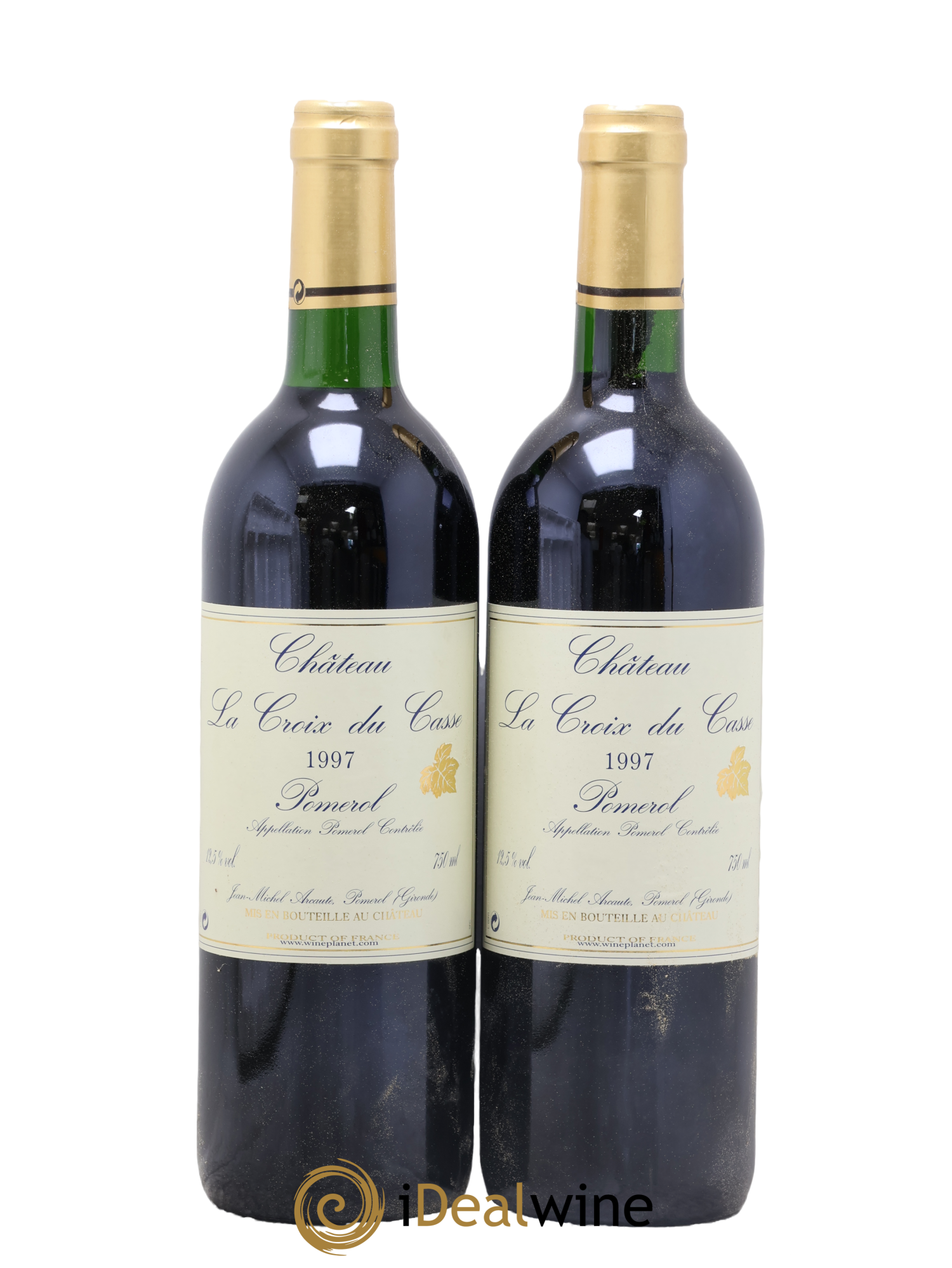 Château la Croix du Casse 1997 - Lotto di 2 bottiglie - 0