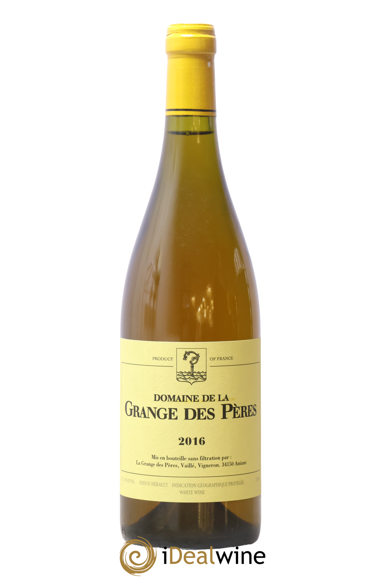 Pays d'Hérault Grange des Pères Laurent Vaillé 2016 - Lot de 1 bouteille - 0