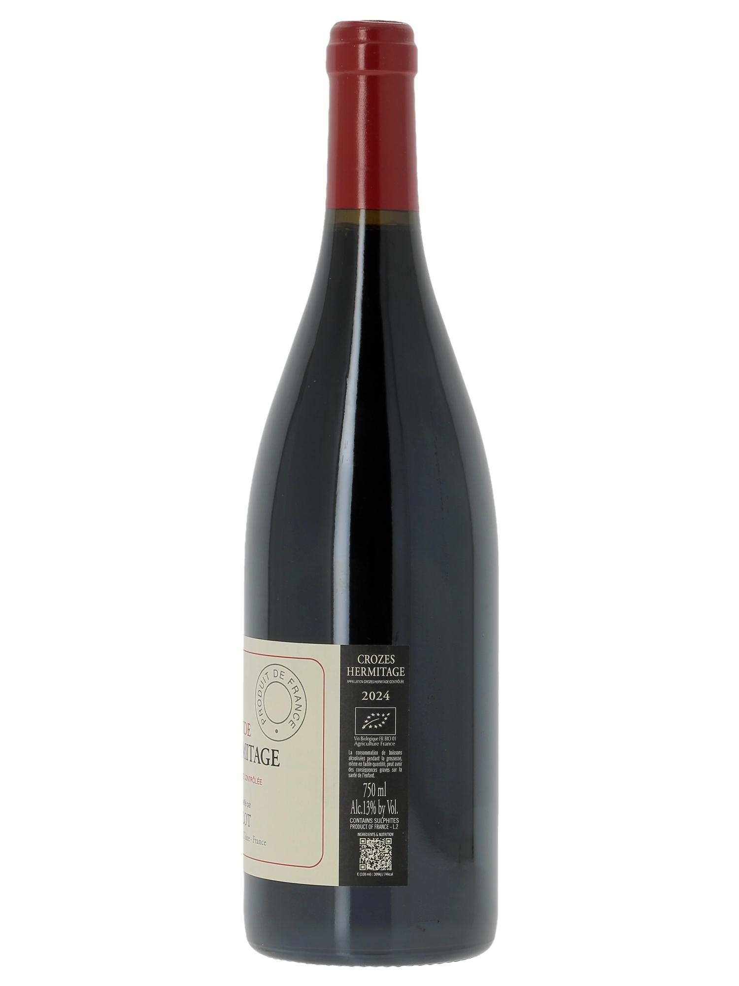 Crozes-Hermitage La Guiraude Domaine Graillot  2024 - Posten von 1 Flasche - 1