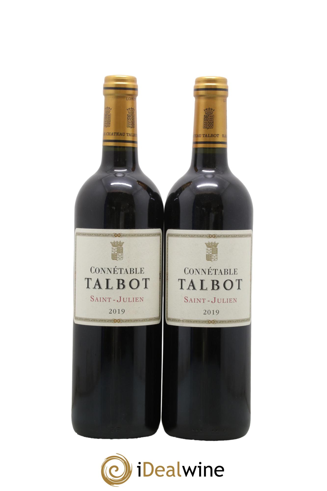 Connétable de Talbot Second Vin 2019 - Lot de 2 bouteilles - 0