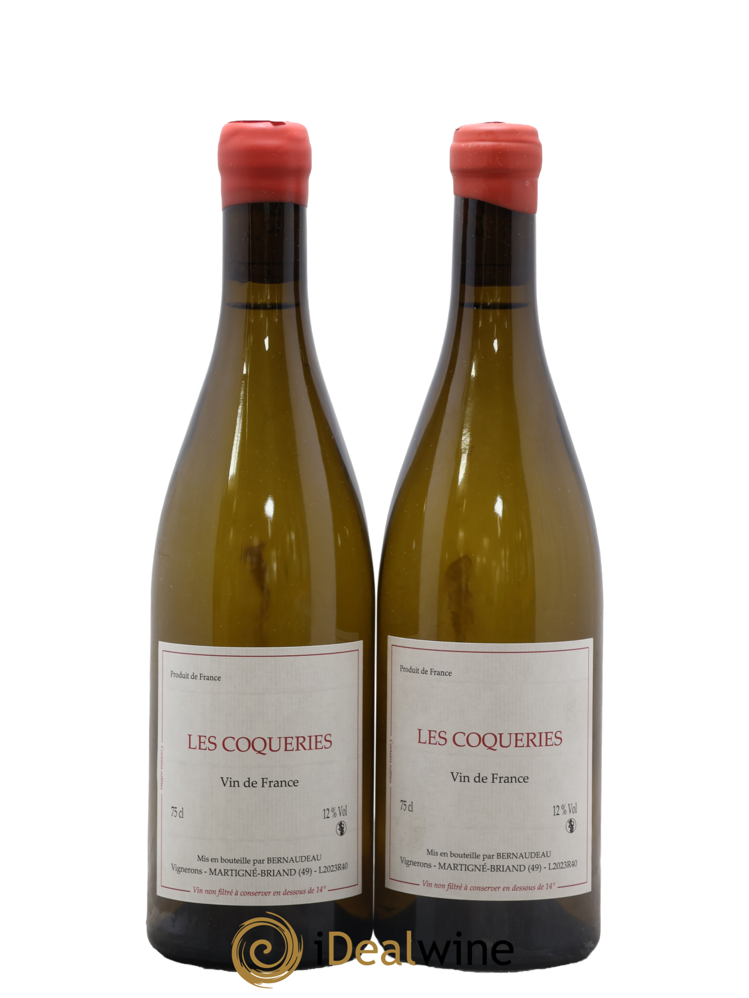 Vin de France Les Coqueries Stéphane Bernaudeau (Domaine) 2023 - Posten von 2 Flaschen - 0