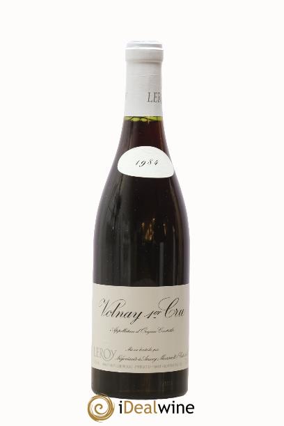 Volnay 1er Cru Leroy SA 1984 - Lot de 1 bouteille - 0