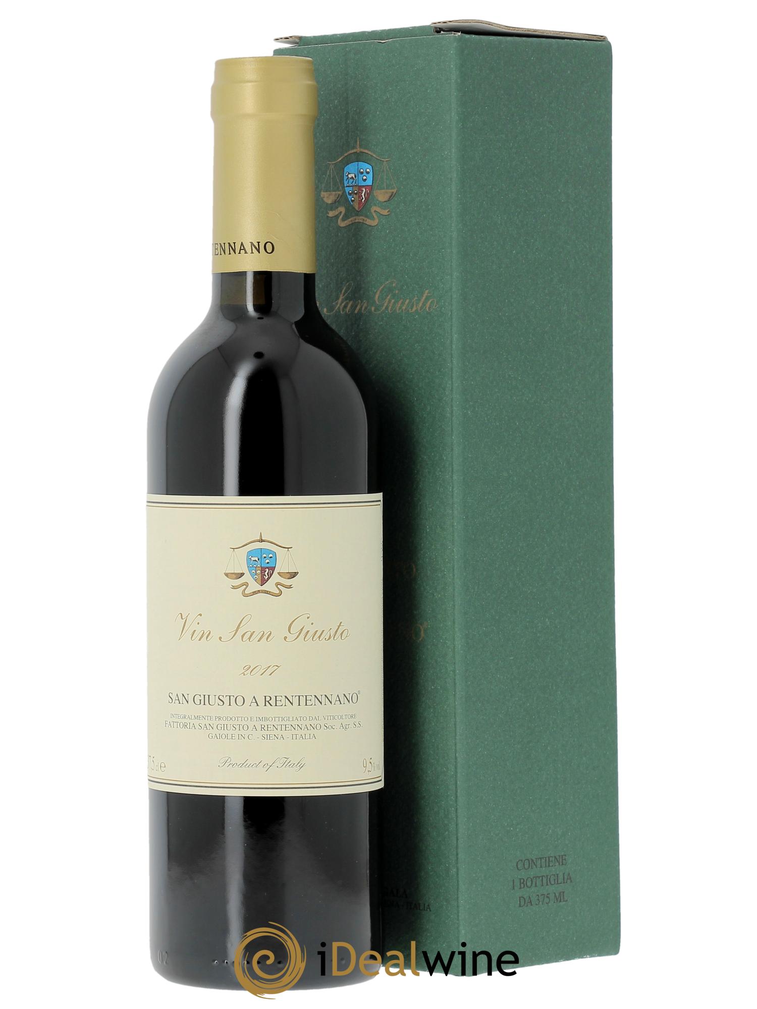 Toscana San Giusto A Rentennano Vin San Giusto Famille Martini di Cigala  2017 - Lotto di 1 mezza bottiglia - 0