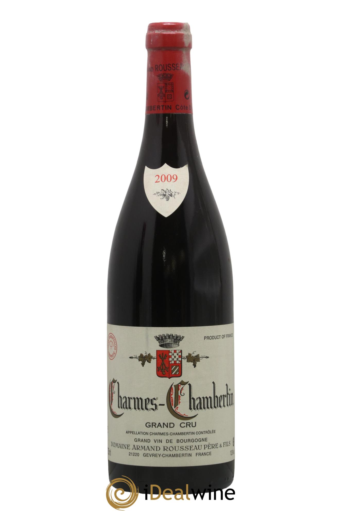 Charmes-Chambertin Grand Cru Armand Rousseau (Domaine) 2009 - Lot de 1 bouteille - 0