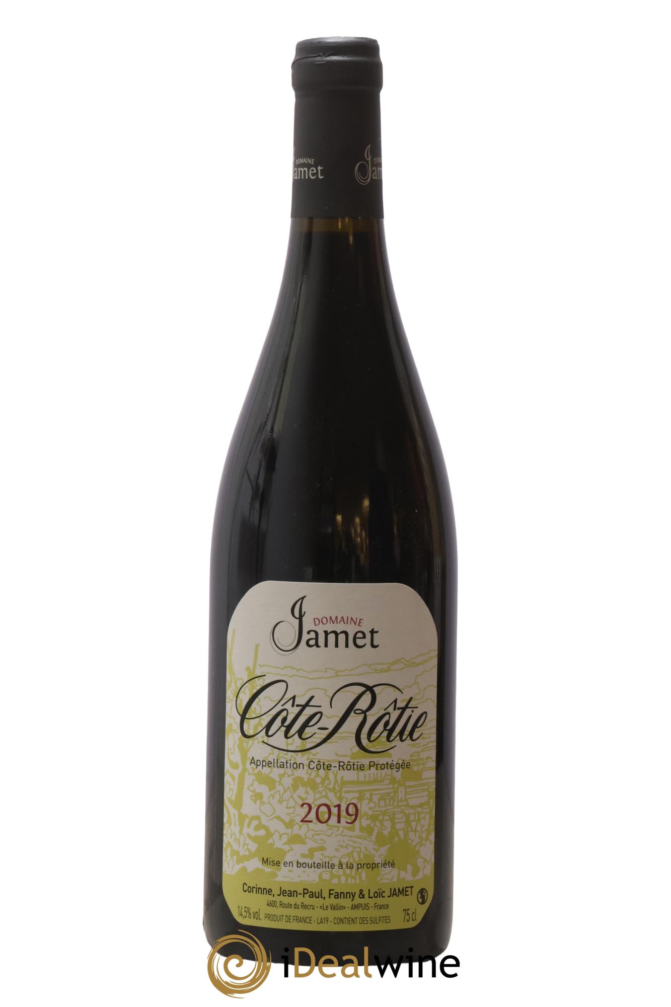 Côte-Rôtie Jamet (Domaine) 2019 - Lot de 1 bouteille - 0
