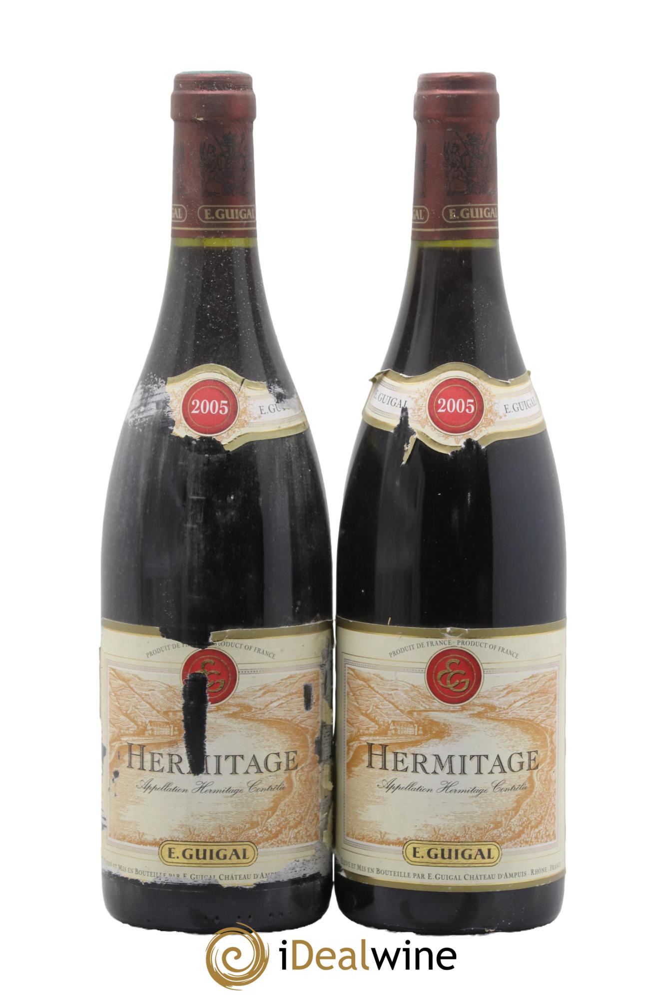 Hermitage Guigal 2005 - Lot de 2 bouteilles - 0