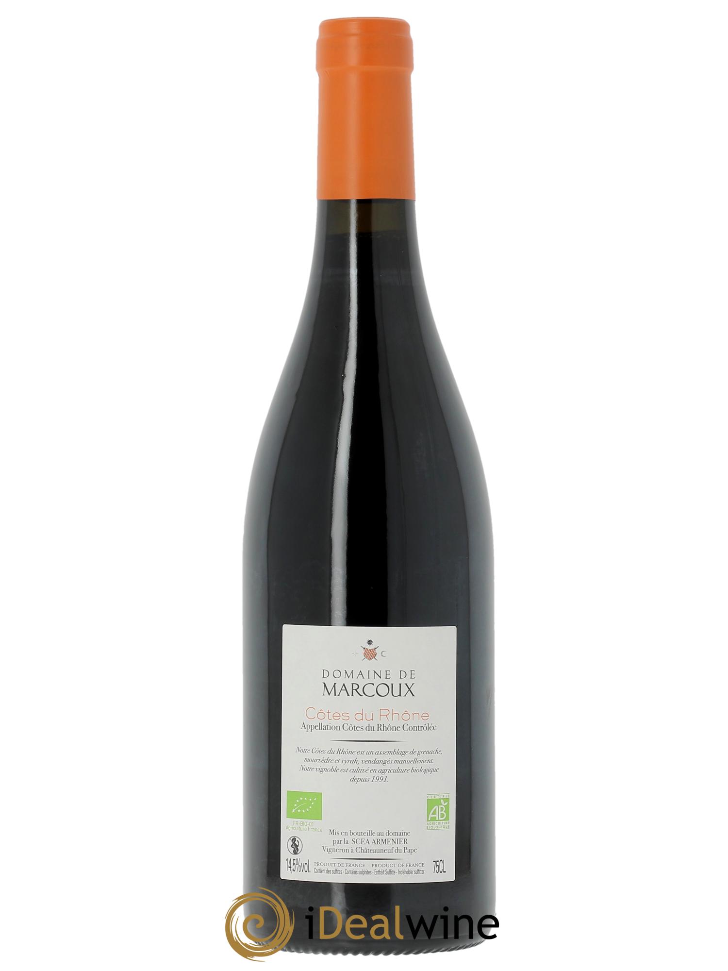 Côtes-du-Rhône Marcoux (Domaine de)  2023 - Lot de 1 bouteille - 1