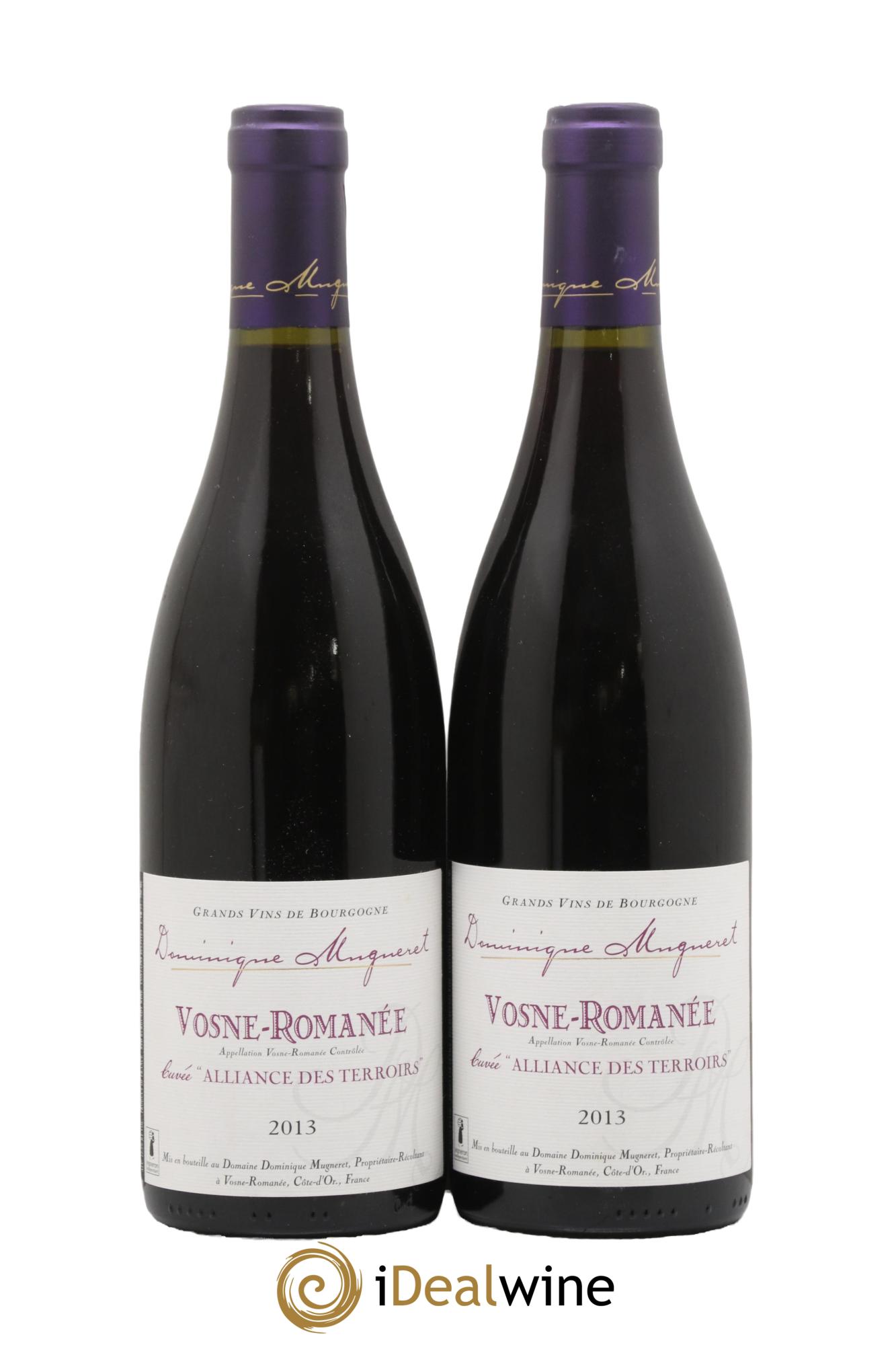 Vosne-Romanée Dominique Mugneret (Domaine) Alliance des Terroirs 2013 - Lot de 2 bouteilles - 0