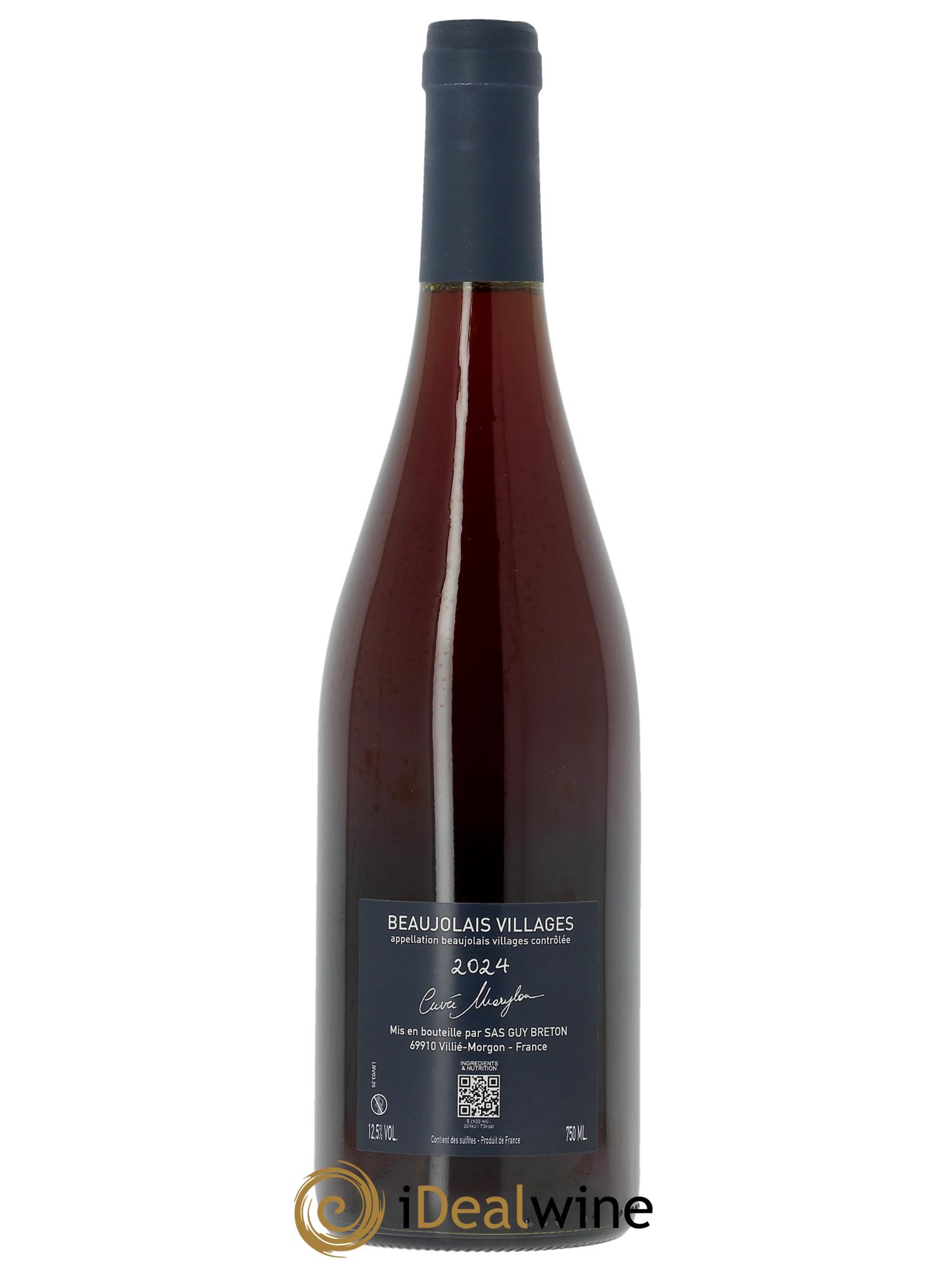Beaujolais Villages Marylou Guy Breton  2024 - Lotto di 1 bottiglia - 1