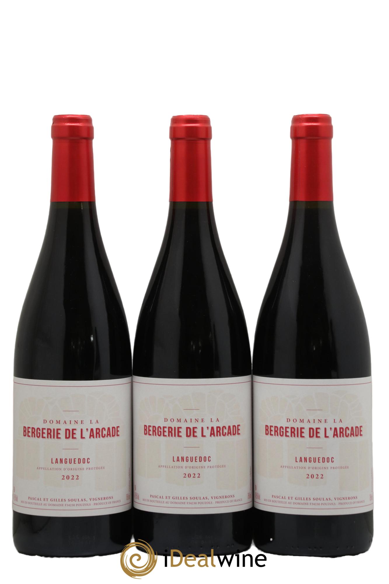 Languedoc La Bergerie de l'Arcade (Domaine) 2022 - Lot de 3 bouteilles - 0
