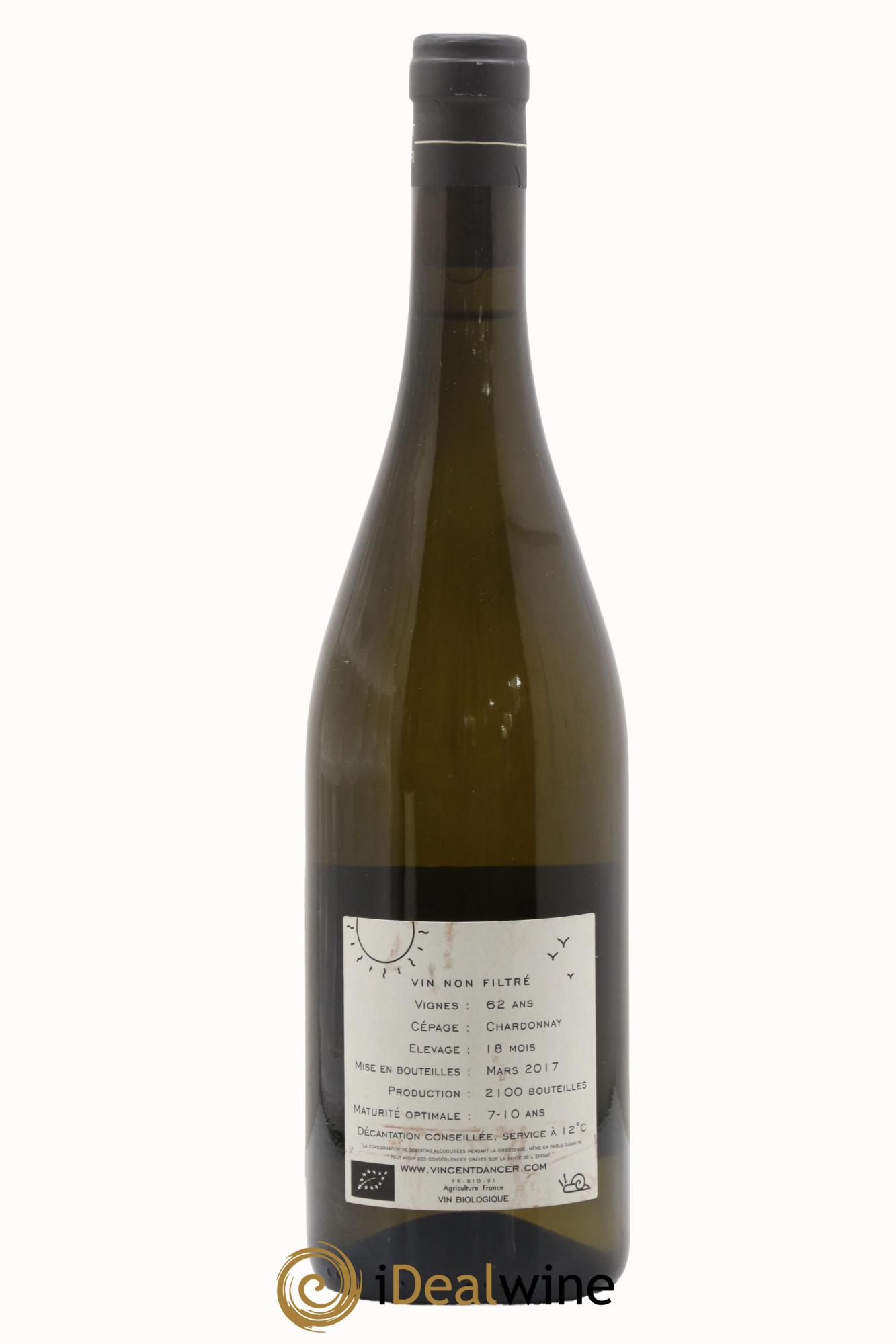 Chassagne-Montrachet 1er Cru (Morgeot) Tête du Clos Vincent Dancer 2015 - Lot of 1 bottle - 1