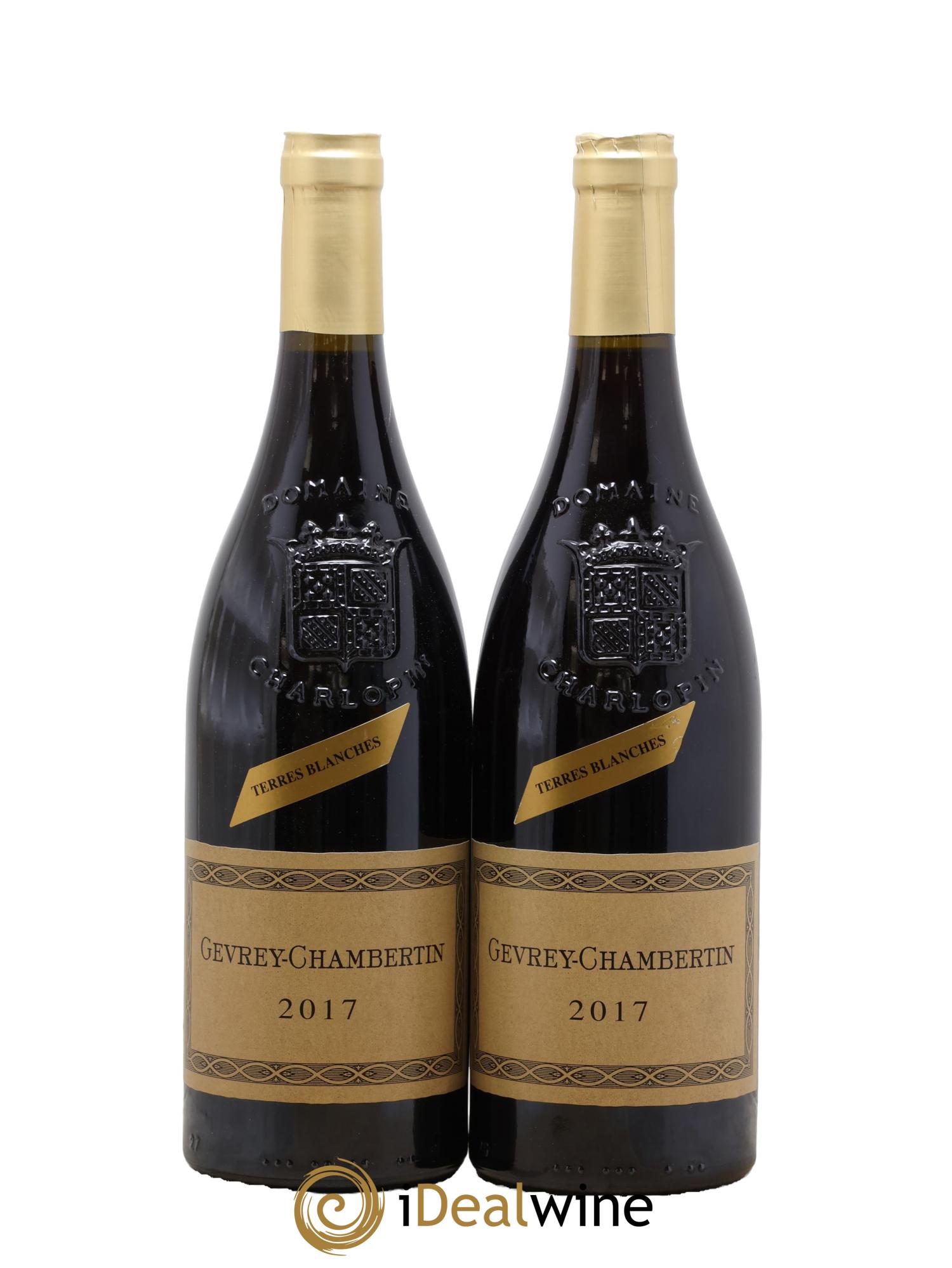 Gevrey-Chambertin Terres Blanches Philippe Charlopin 2017 - Lot de 2 bouteilles - 0
