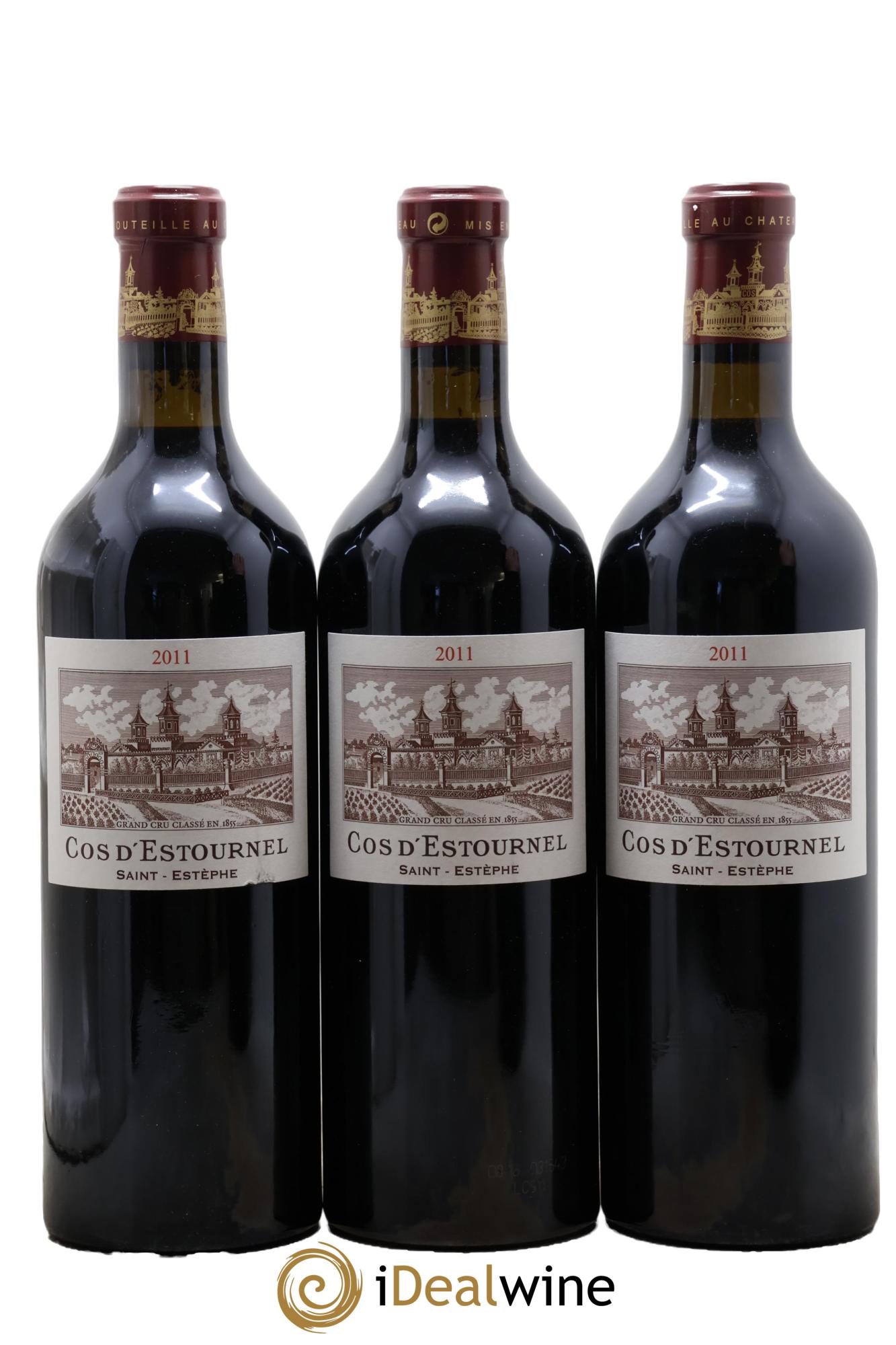 Cos d'Estournel 2ème Grand Cru Classé 2011 - Lot de 3 bouteilles - 0