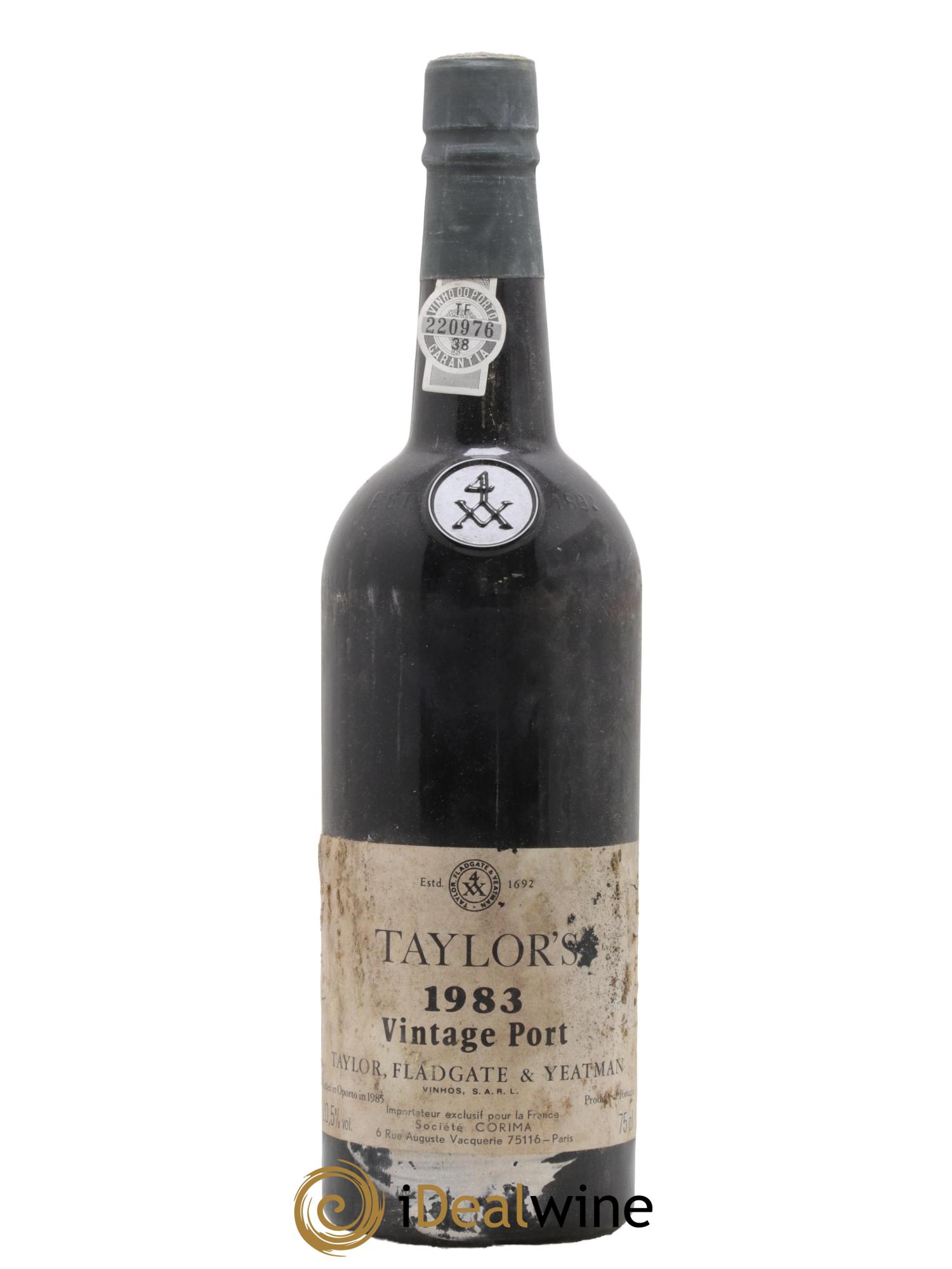 Porto Taylor's Vintage 1983 - Lotto di 1 bottiglia - 0
