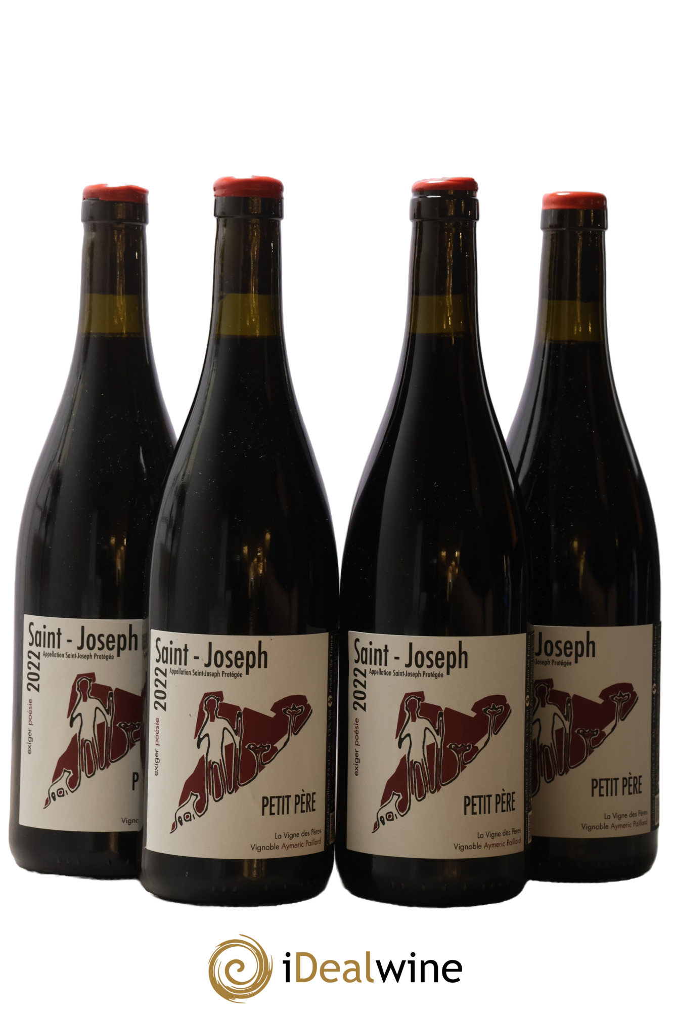 Saint-Joseph Petit Pere La Vigne Des Peres 2022 - Posten von 4 Flaschen - 0