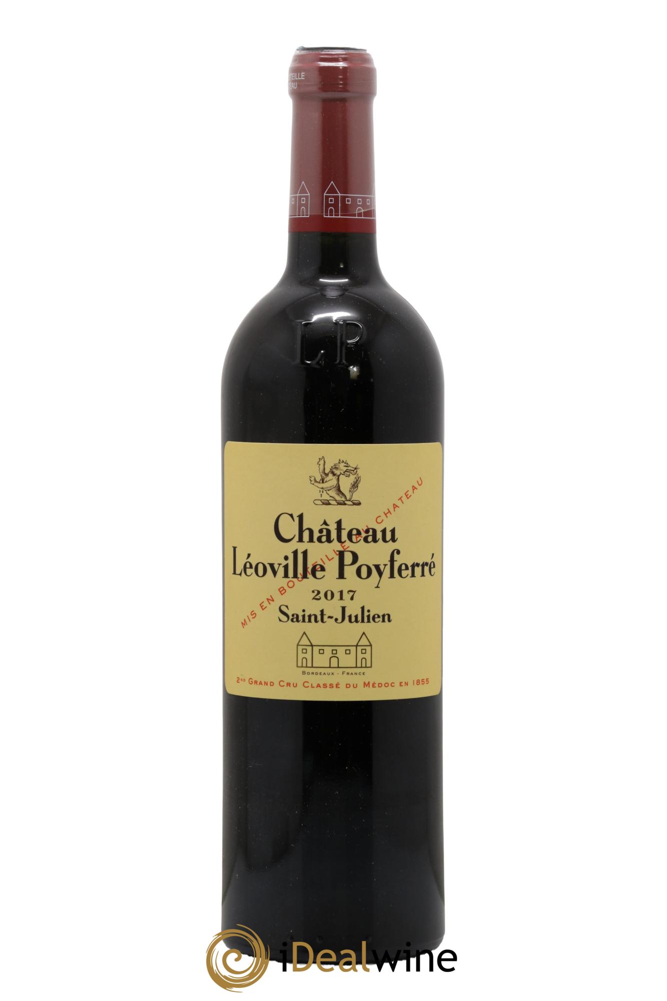 Château Léoville Poyferré 2ème Grand Cru Classé 2017 - Lot de 1 bouteille - 0