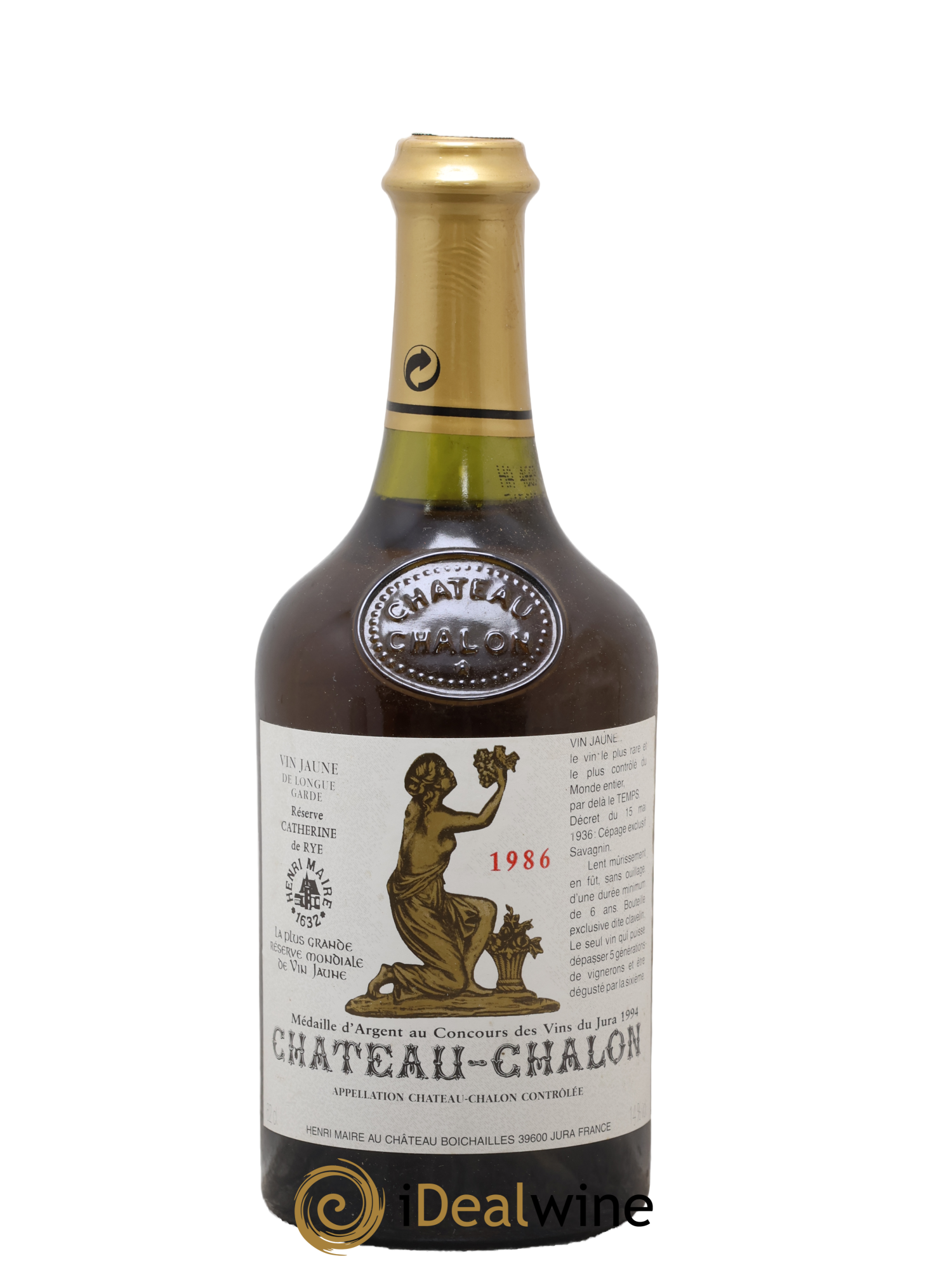 Château-Chalon Henri Maire 1986 - Posten von 1 Clavelin - 0